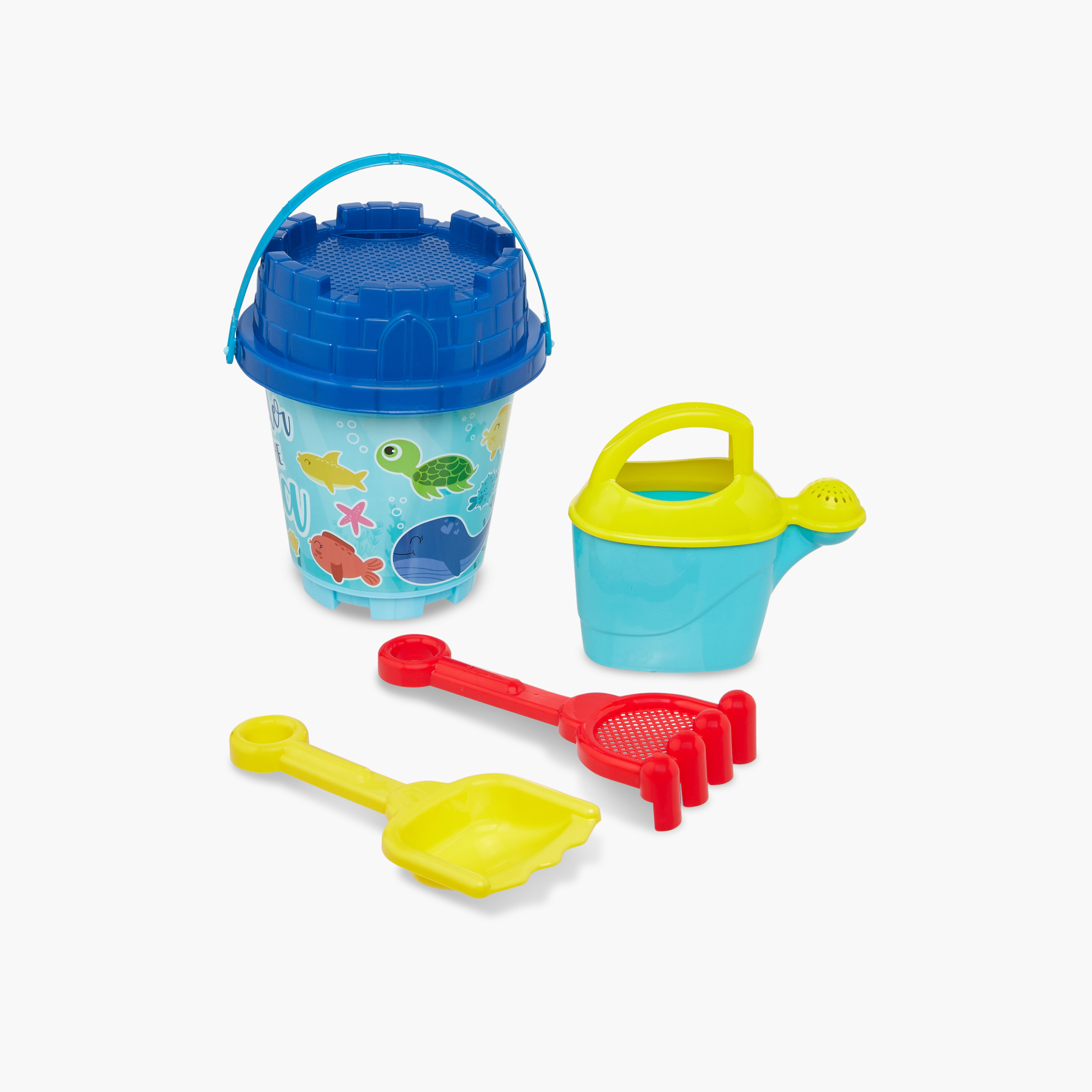 Under the Sea 4-Piece Beach Toy Set-toys-outdoor-poolandbeach-beachtoys-image-1