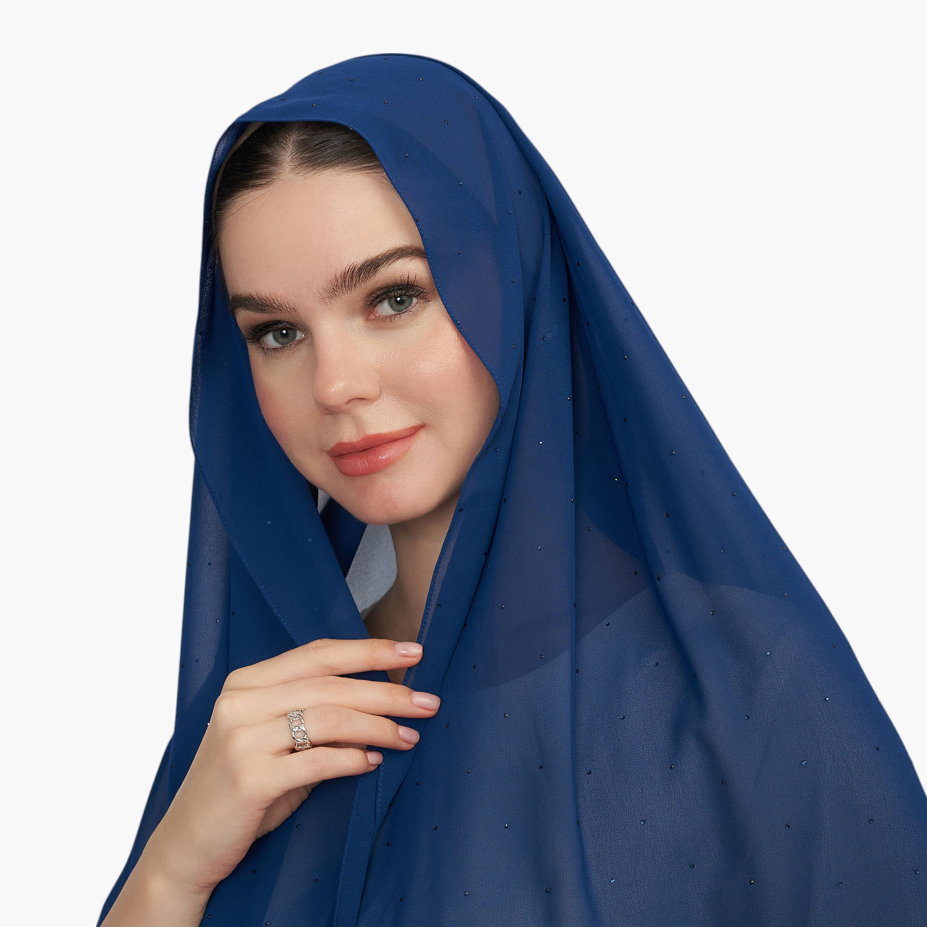 حجاب مزين بالأحجار-women-arabicclothing-headscarf-hijab-image-1