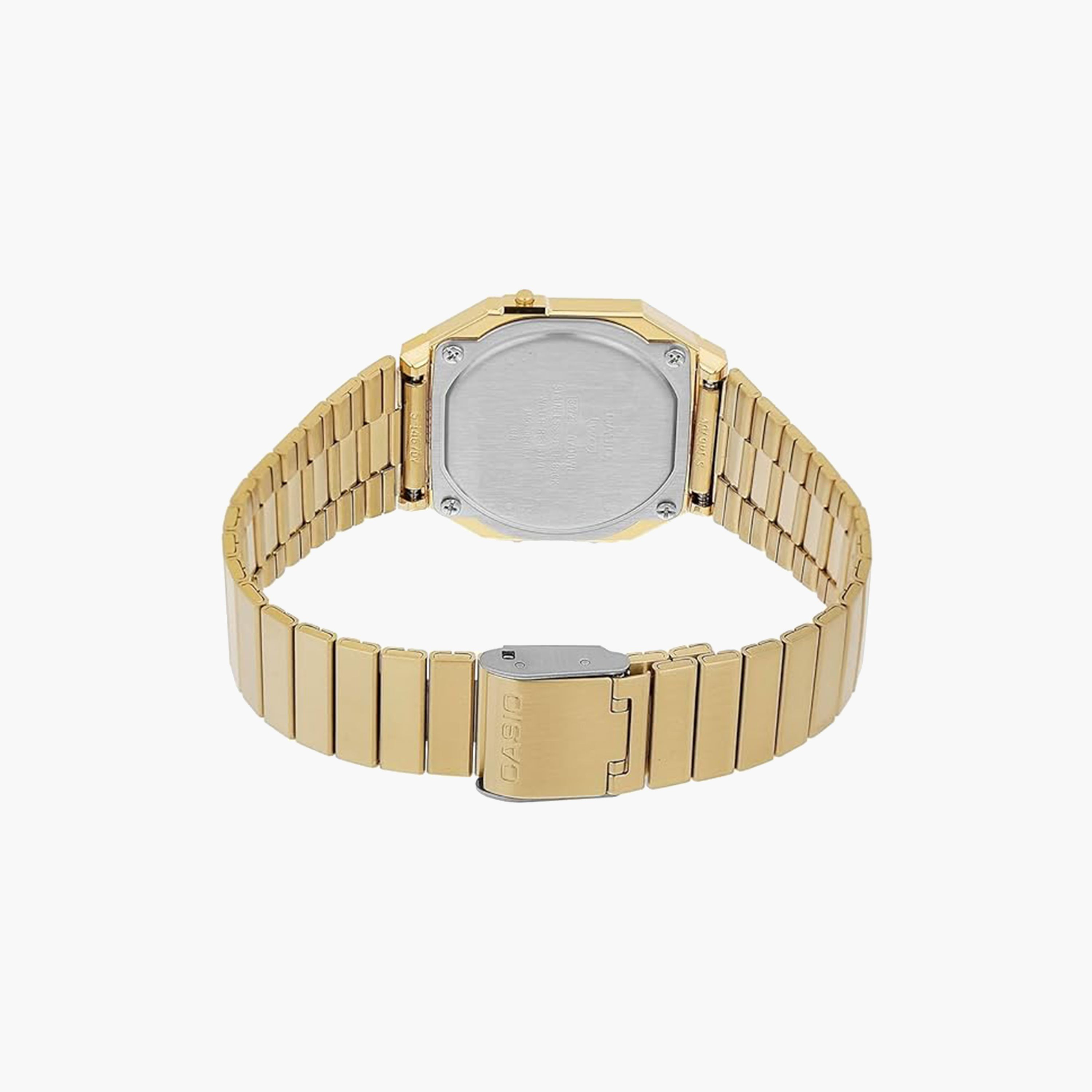 Casio Gold Digital Stainless Steel Strap Watch | A700WEVG-9ADF-men-watchesandjewellery-watches-image-3