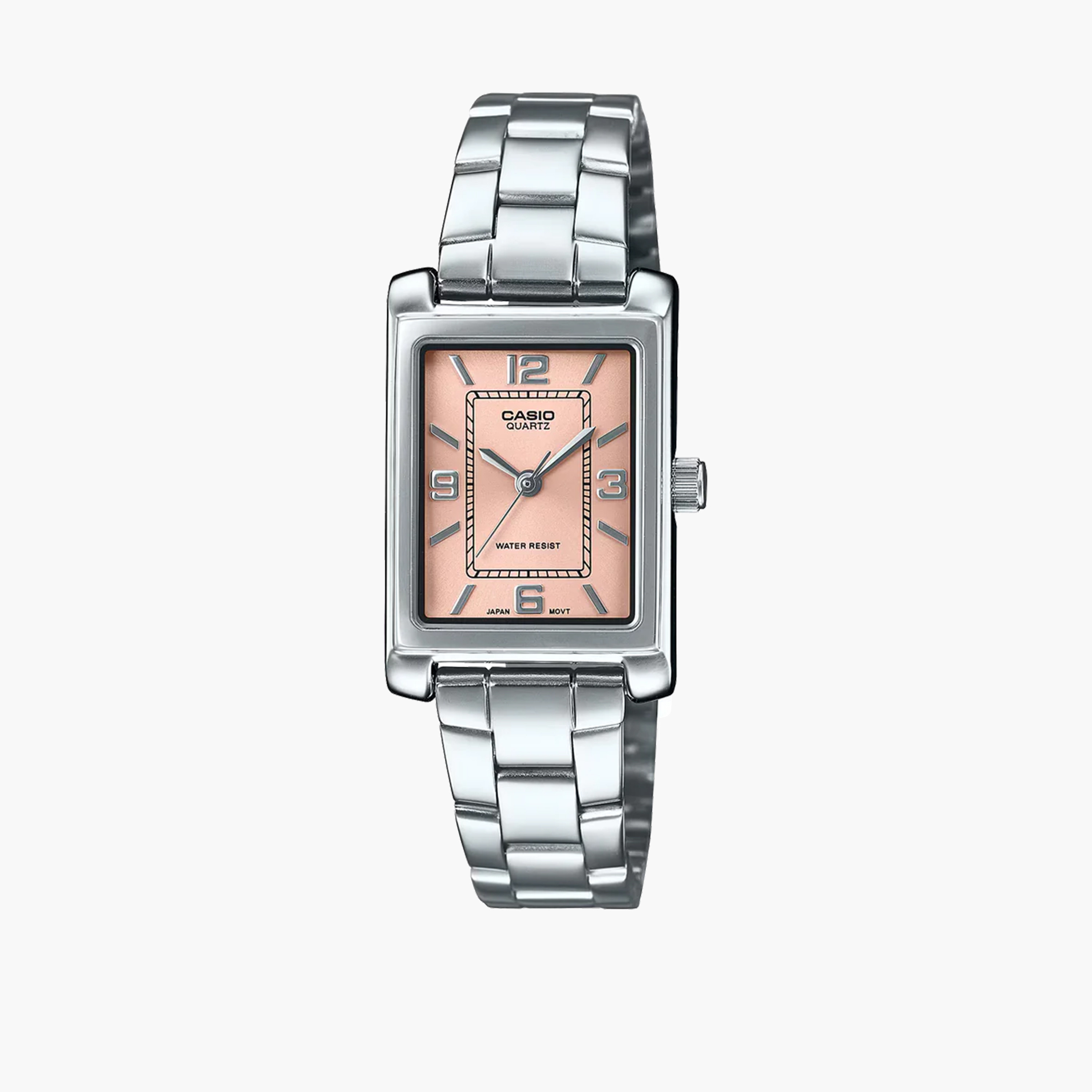 كاسيو-  ساعة نسائية بحزام ستانلس ستيل تناظري فضي   32 مم | LTP-1234DD-1ADF-women-watchesandjewellery-watches-image-5