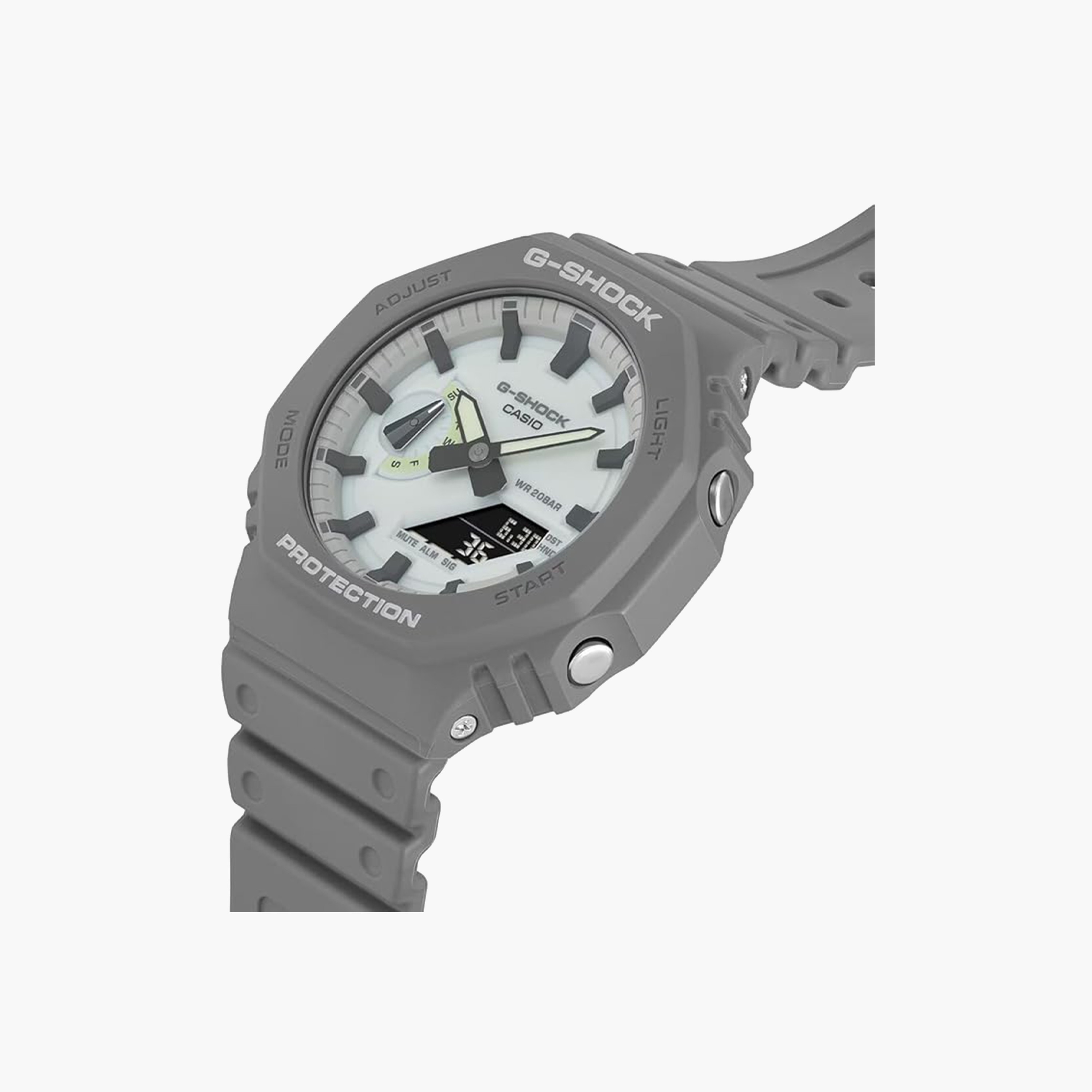G-SHOCK Men's 49MM Grey Analog-Digital Plastic Strap Watch | GA-2100HD-8ADR-men-watchesandjewellery-watches-image-2