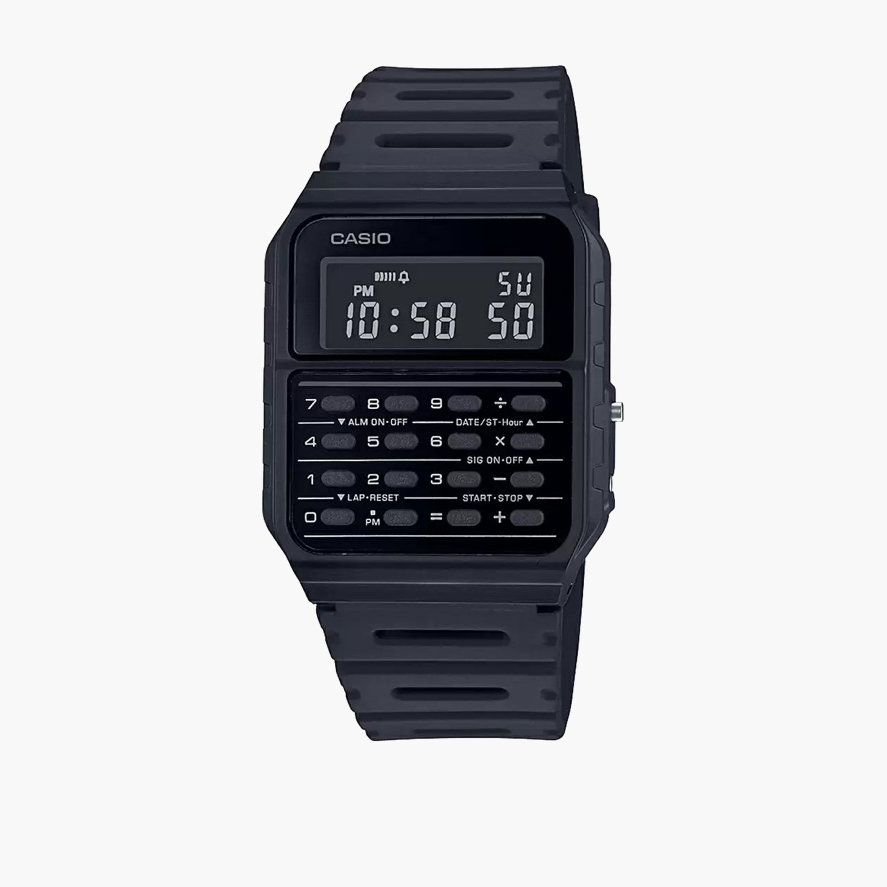 Casio Men's 50 MM Black Digital Plastic Strap Watch | CA-53WB-1BDF-men-watchesandjewellery-watches-image-1