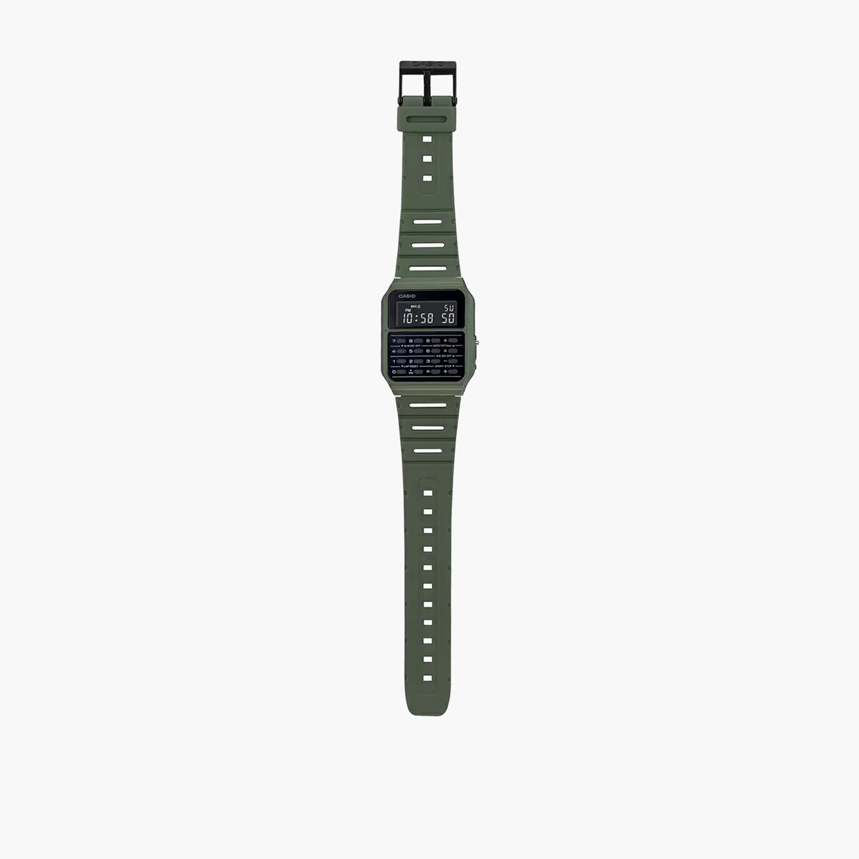 كاسيو- ساعة رقمية بلاستيك للرجال 50 ملم لون أخضر| CA-53WB-3BDF-men-watchesandjewellery-watches-image-4
