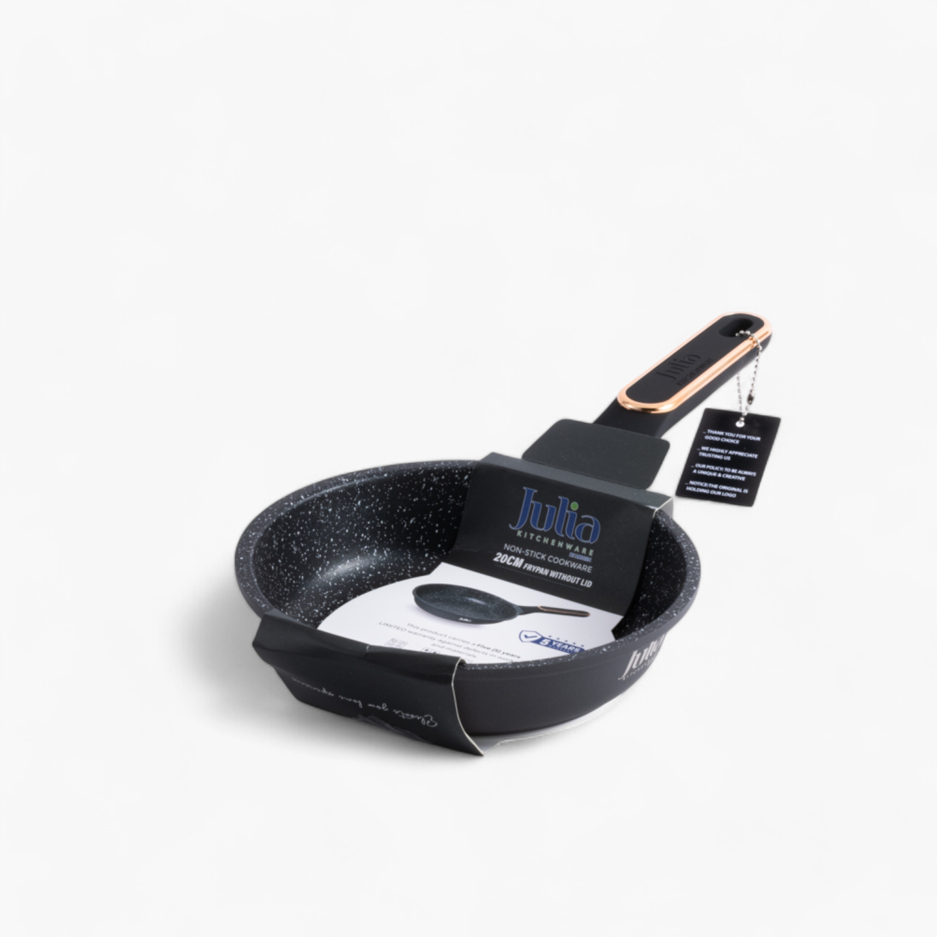 Otantik Julia Elite Pro Plus Granite Non-Stick Frying Pan - 24 cms-household-kitchen-cookware-potsandpans-image-1