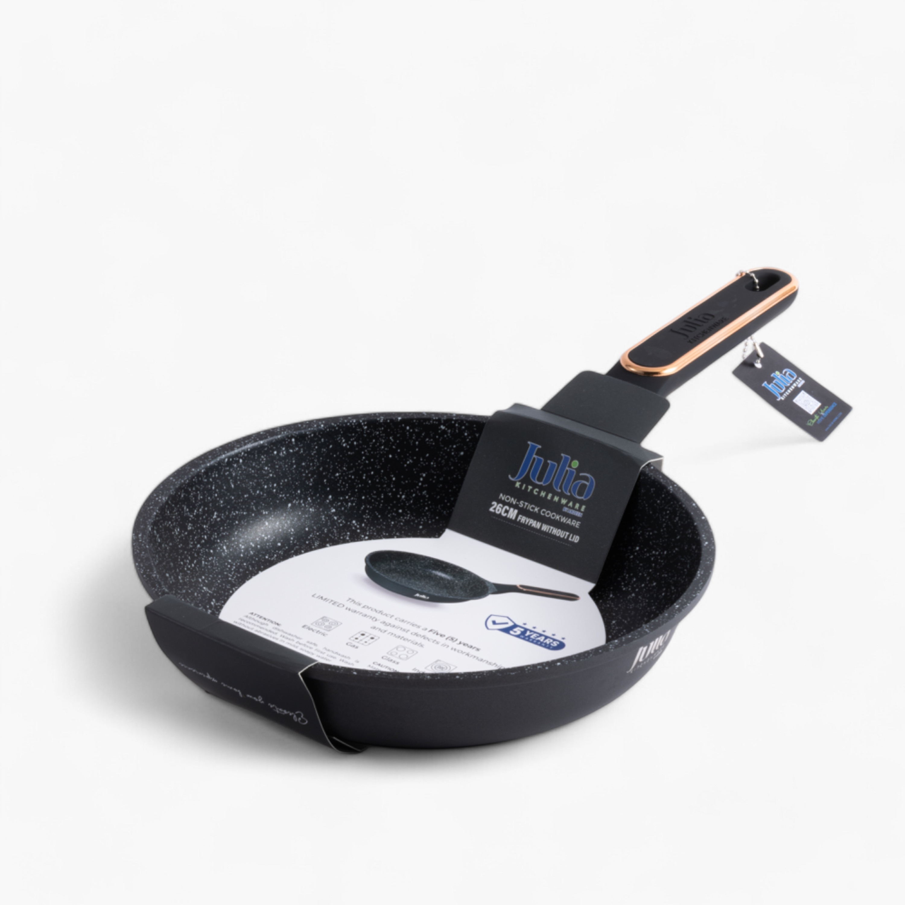 Otantik Julia Elite Pro Plus Granite Non-Stick Frying Pan - 26 cms-household-kitchen-cookware-potsandpans-image-1