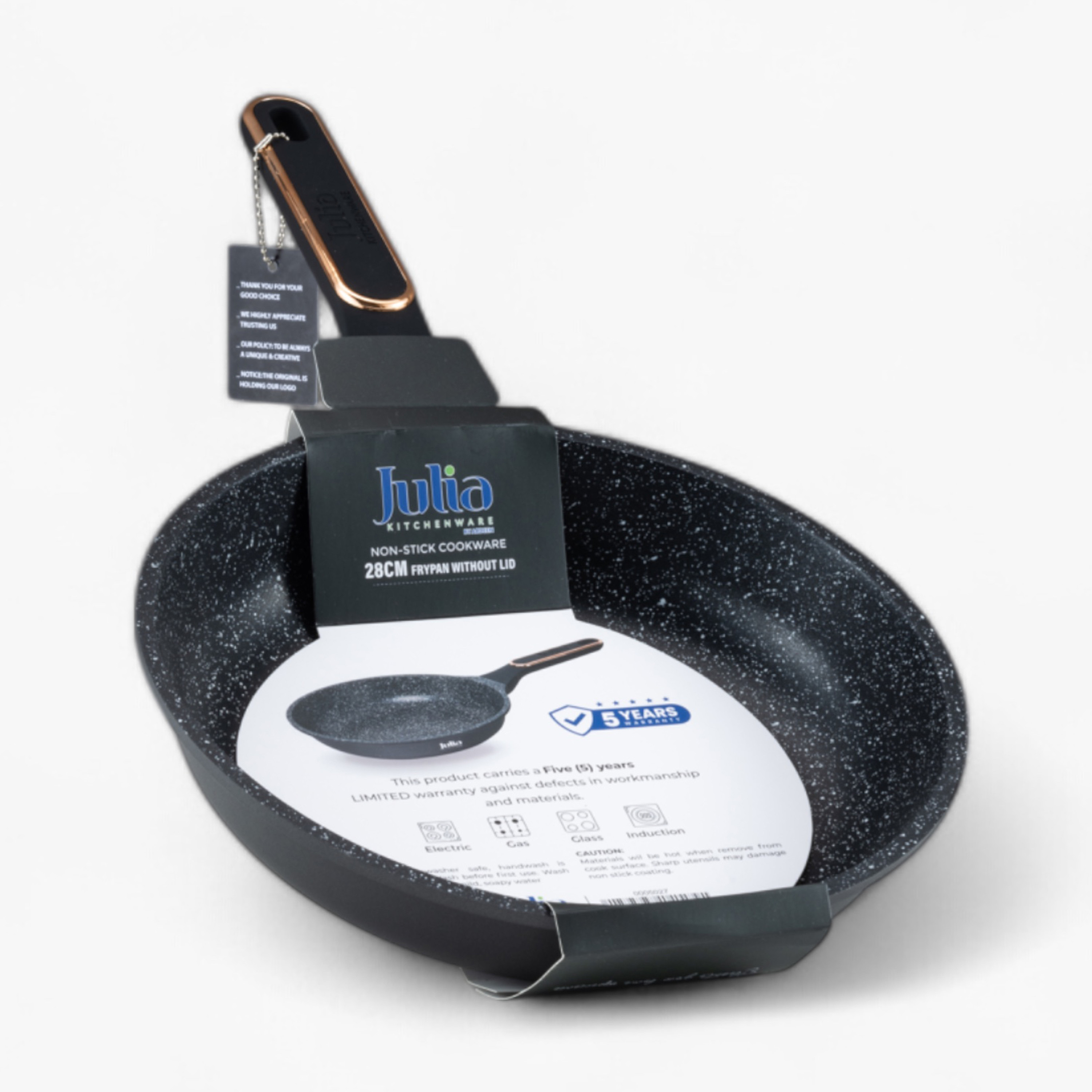 مقلاة جرانيت غير قابلة للالتصاق جوليا إيليت برو بلس من أوتانتيك - 26 سم-household-kitchen-cookware-potsandpans-image-2