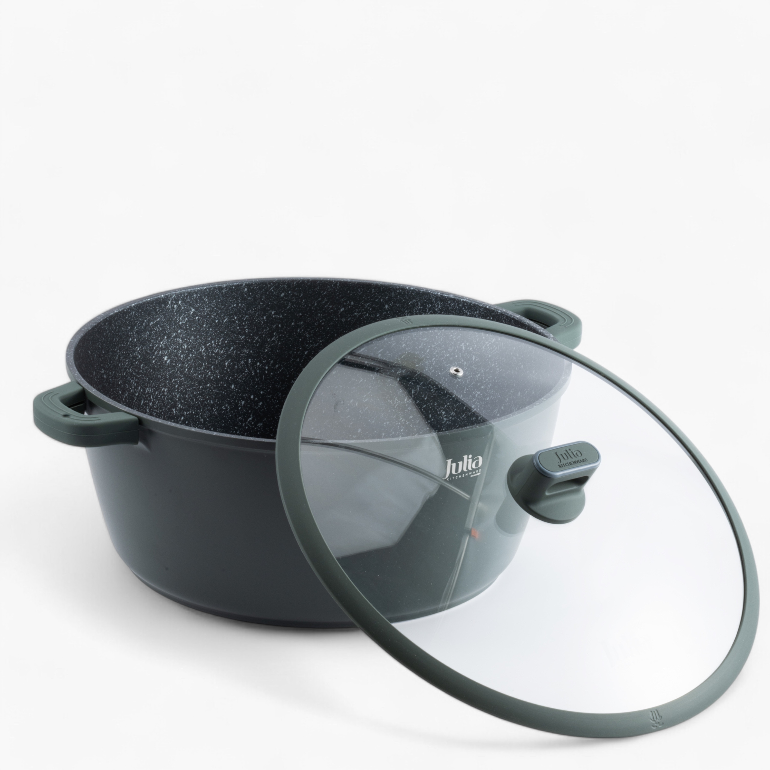 قدر جرانيت غير لاصق بغطاء جوليا إيليت برو من أوتانتيك - 40 سم-household-kitchen-cookware-potsandpans-image-2