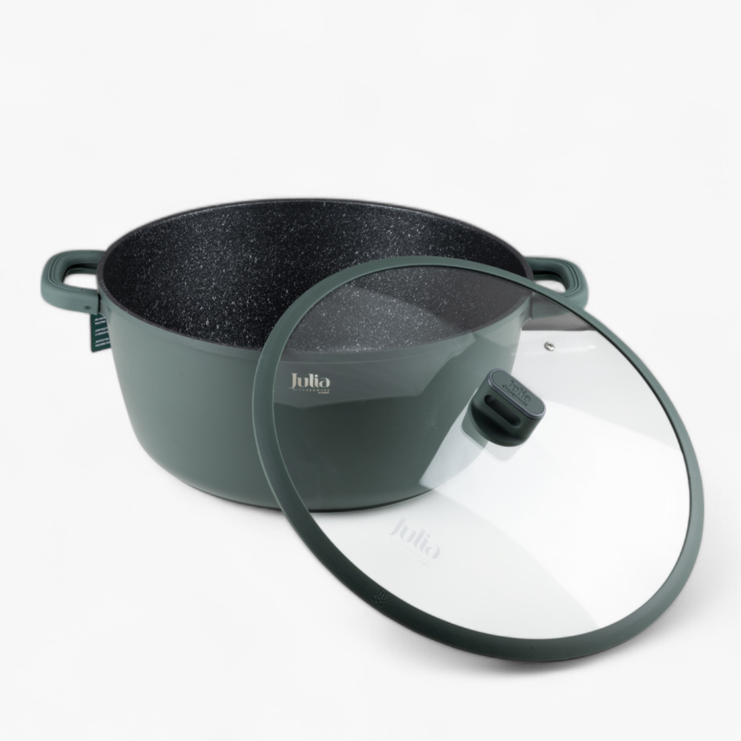 قدر جرانيت غير لاصق بغطاء جوليا إيليت برو من أوتانتيك - 40 سم-household-kitchen-cookware-potsandpans-image-5