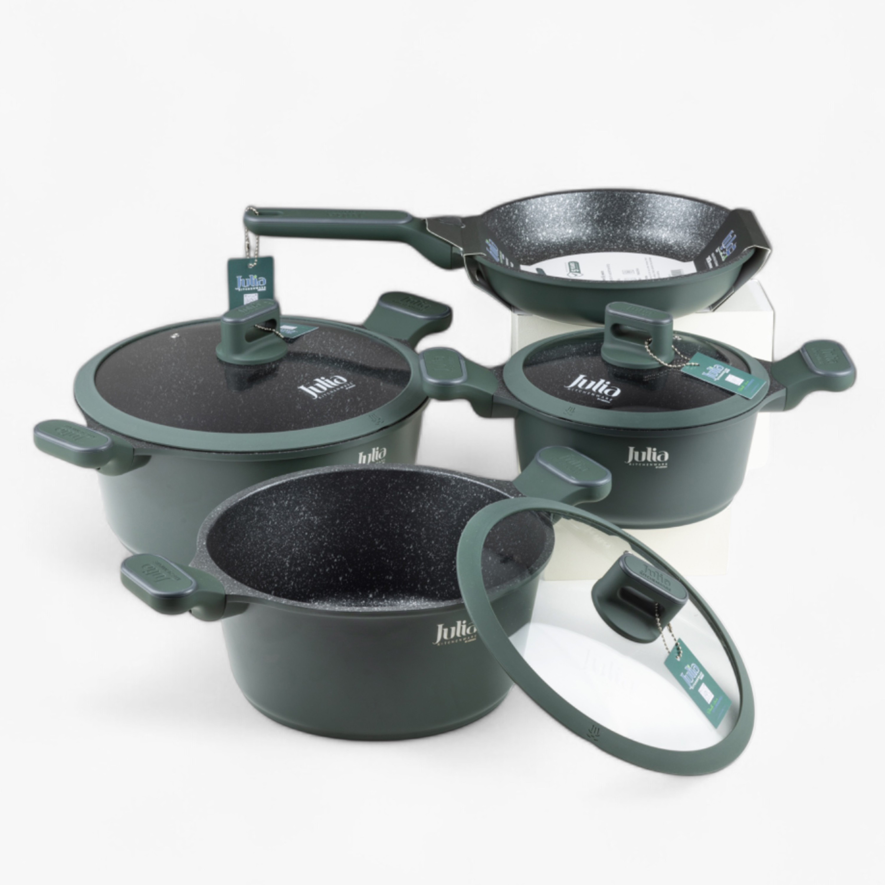 Otantik Julia Elite Pro 7-Piece Granite Non-Stick Cookware Set-household-kitchen-cookware-cookwareandsets-image-3