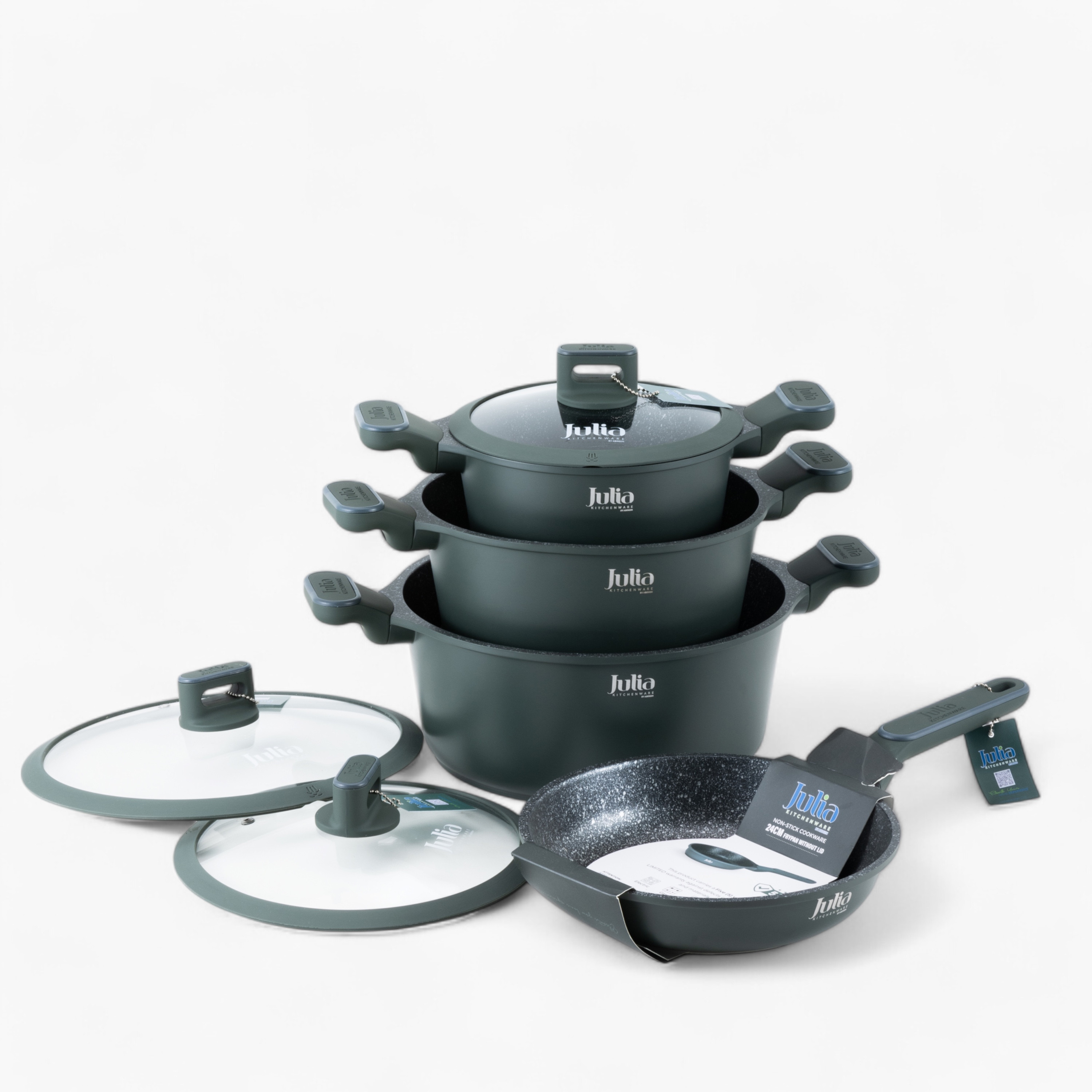 Otantik Julia Elite Pro 7-Piece Granite Non-Stick Cookware Set-household-kitchen-cookware-cookwareandsets-image-4