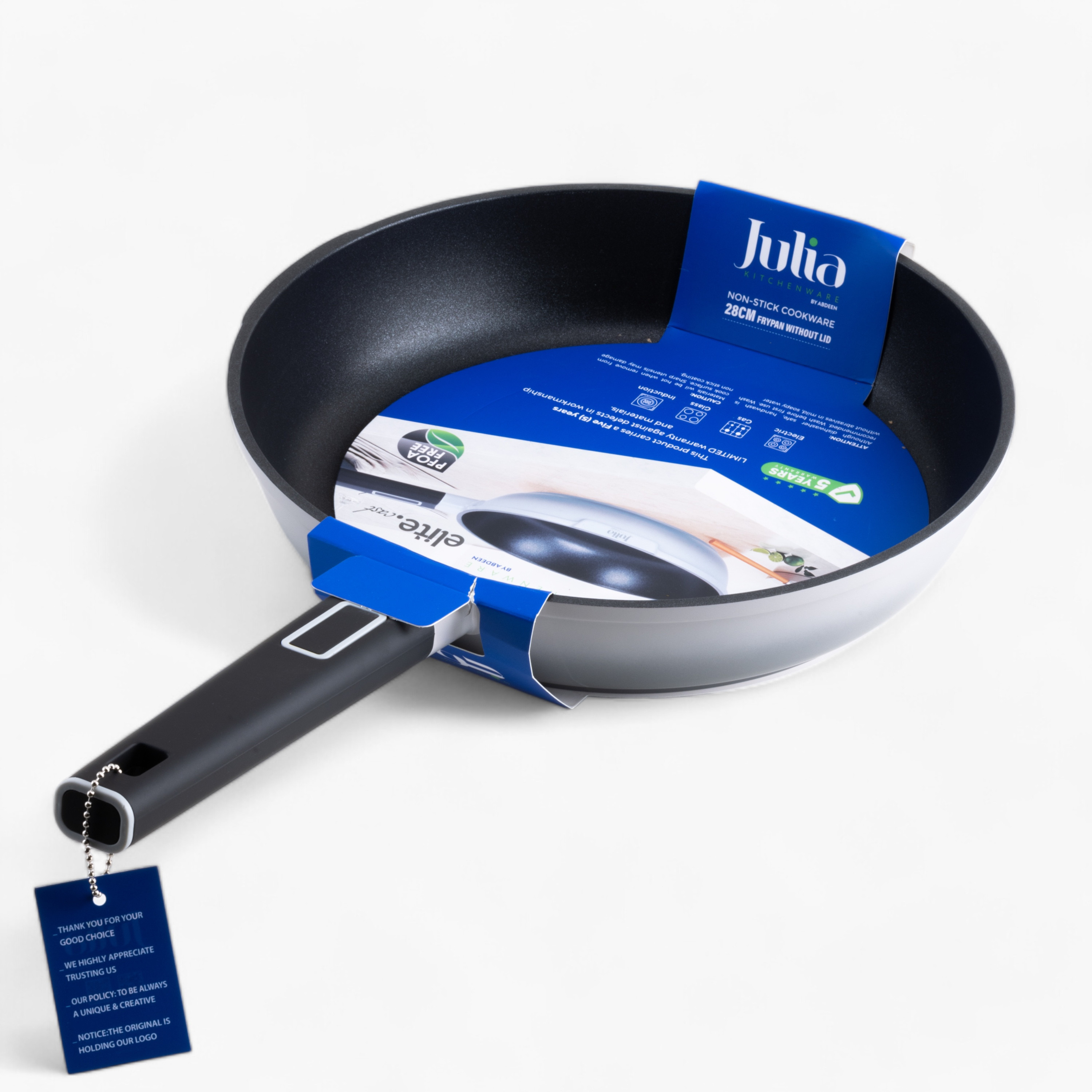مقلاة جوليا إيليت ألومنيوم مصبوب غير قابلة للالتصاق من أوتانتيك - 28 سم-household-kitchen-cookware-potsandpans-image-2