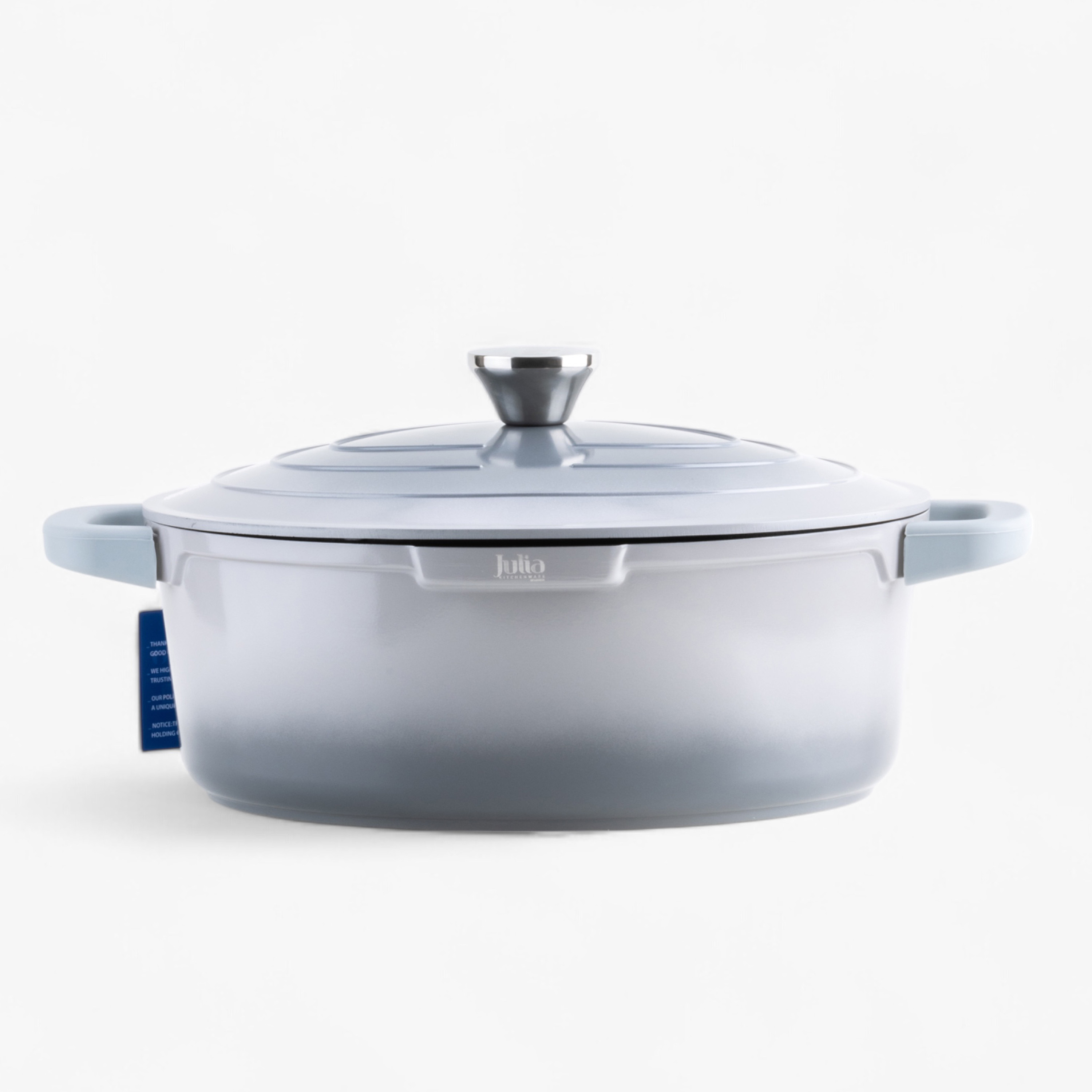 Otantik Julia Elite Cast Shallow Casserole with Lid - 32 cms-household-kitchen-cookware-potsandpans-image-1
