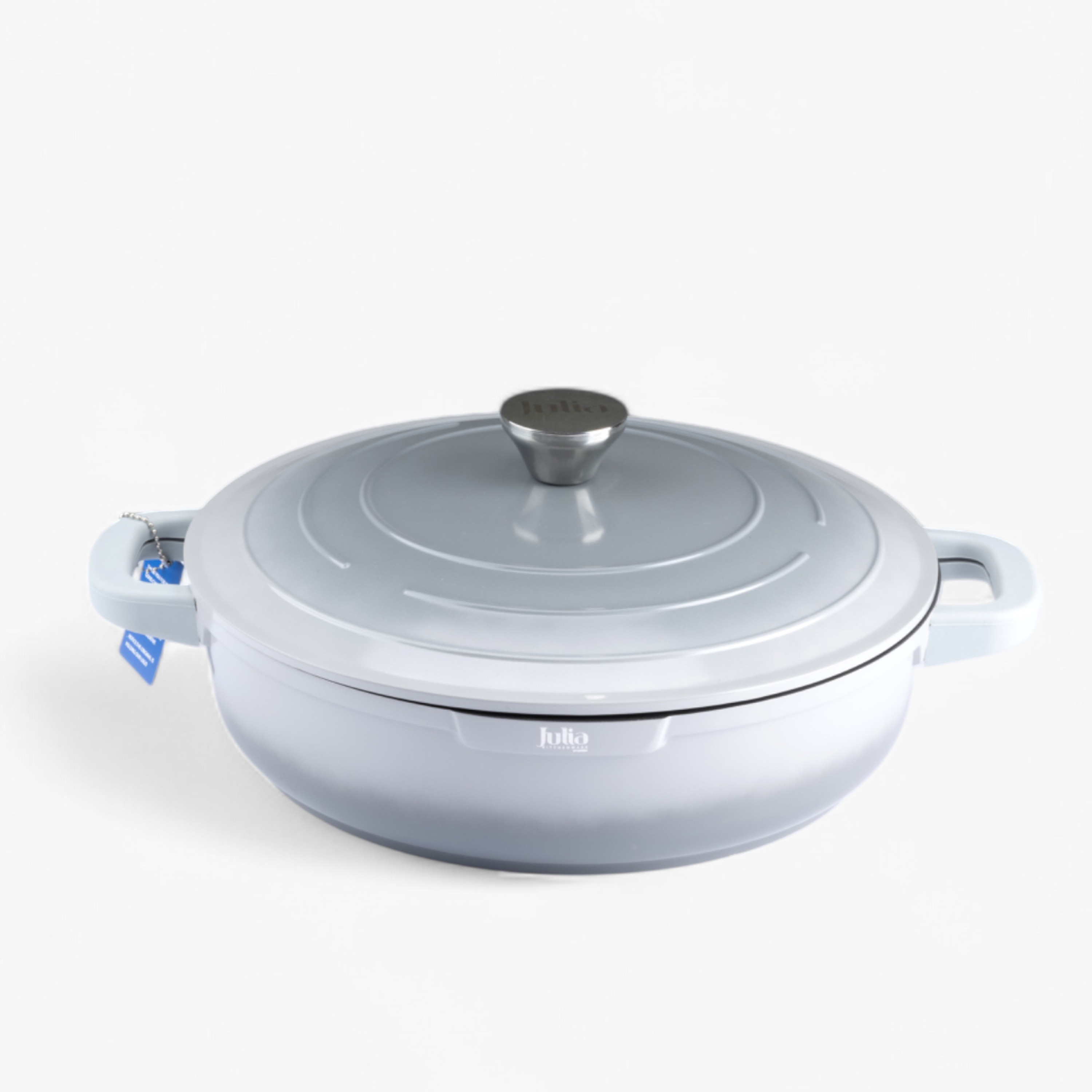 Otantik Julia Elite Cast Shallow Casserole with Lid - 32 cms-household-kitchen-cookware-potsandpans-image-2