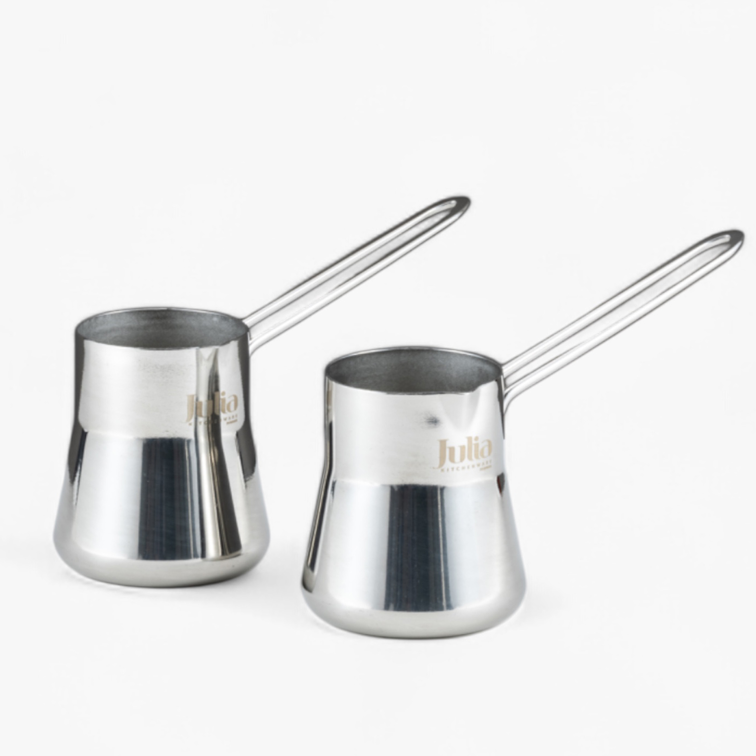 طقم أوعية قهوة ستانلس ستيل قطعتين جوليا من أوتانتيك - 450 مل-household-kitchen-cookware-potsandpans-image-1