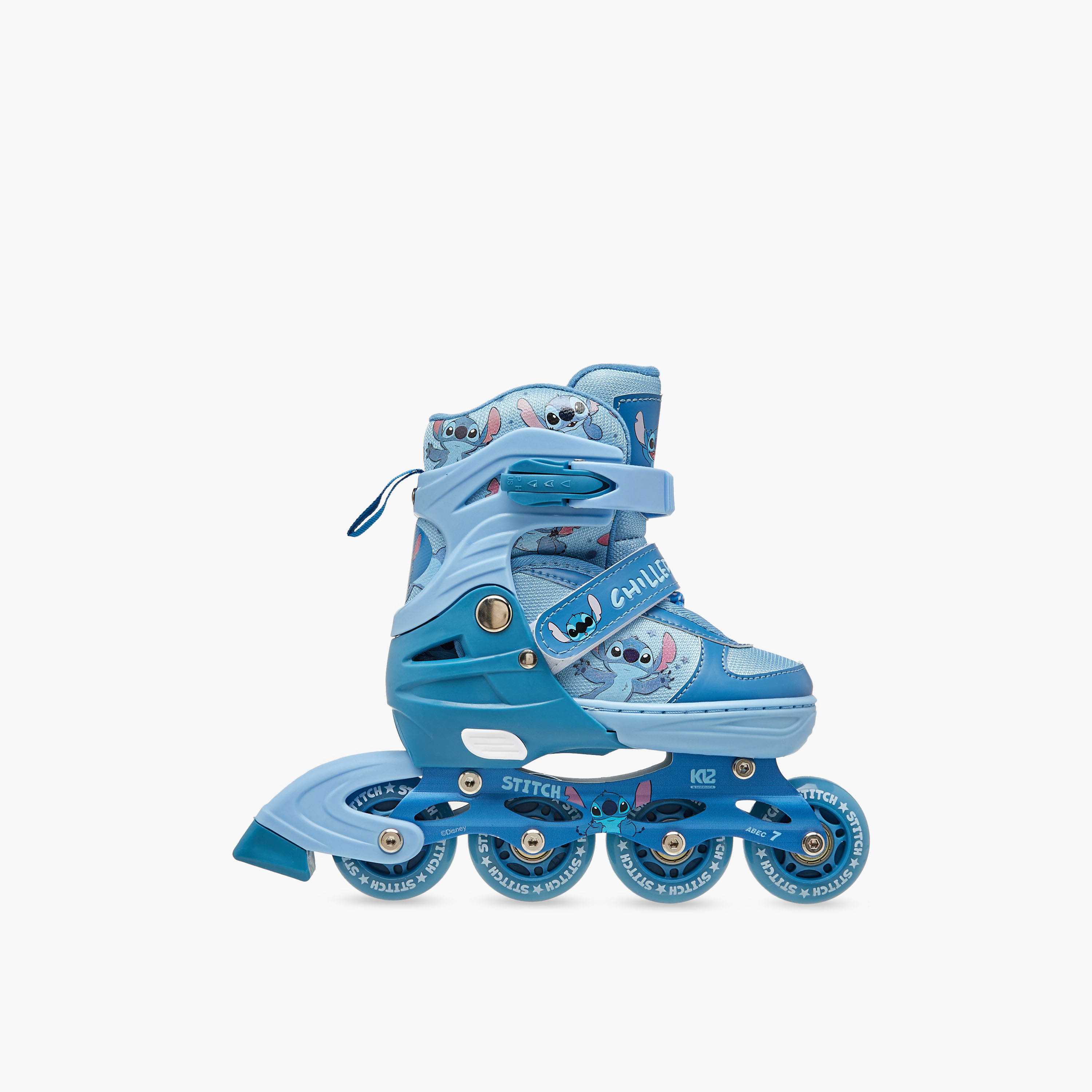 Disney Stitch Print Inline Skates with Helmet and Protection Pads-toys-outdoor-sports-image-13