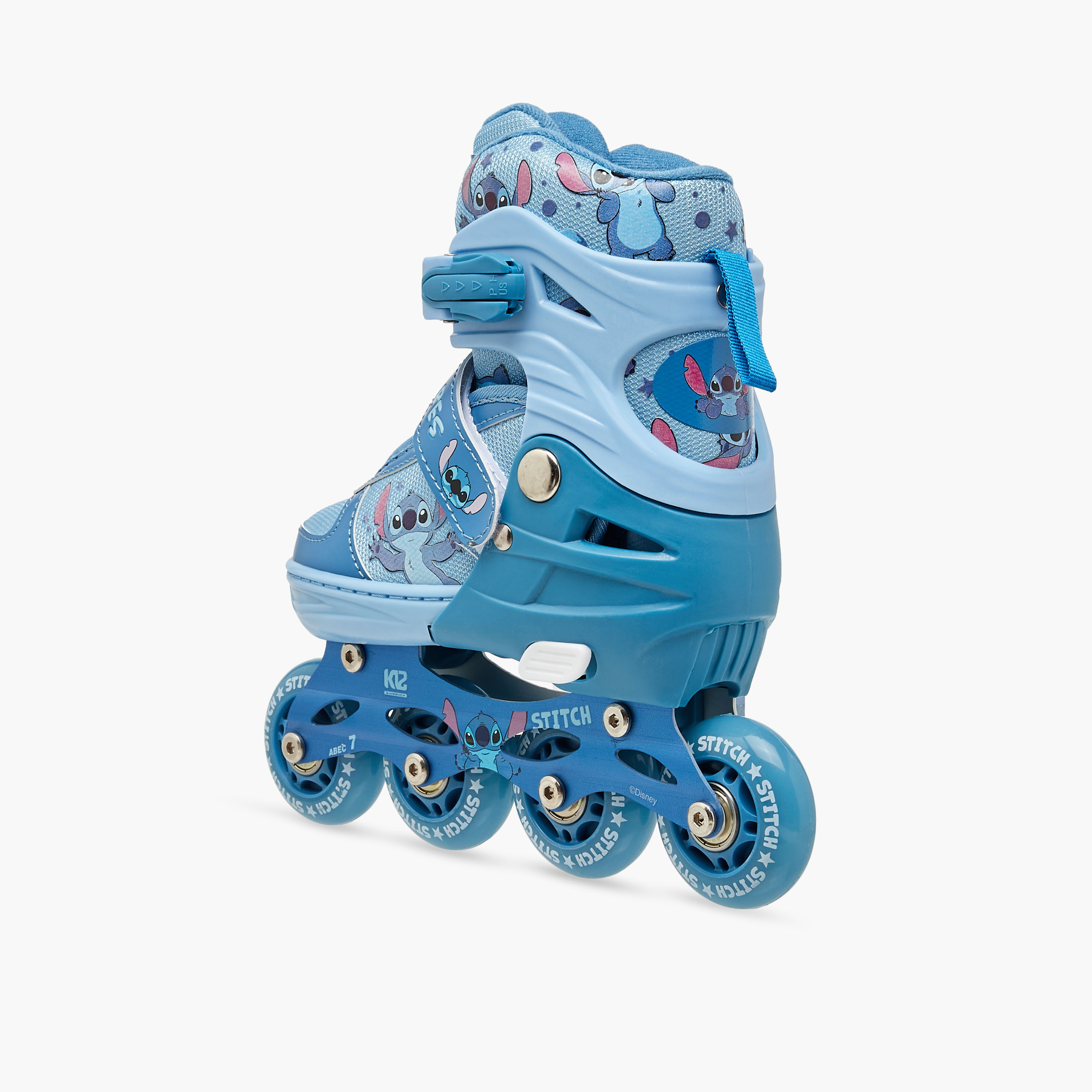 Disney Stitch Print Inline Skates with Helmet and Protection Pads-toys-outdoor-sports-image-14