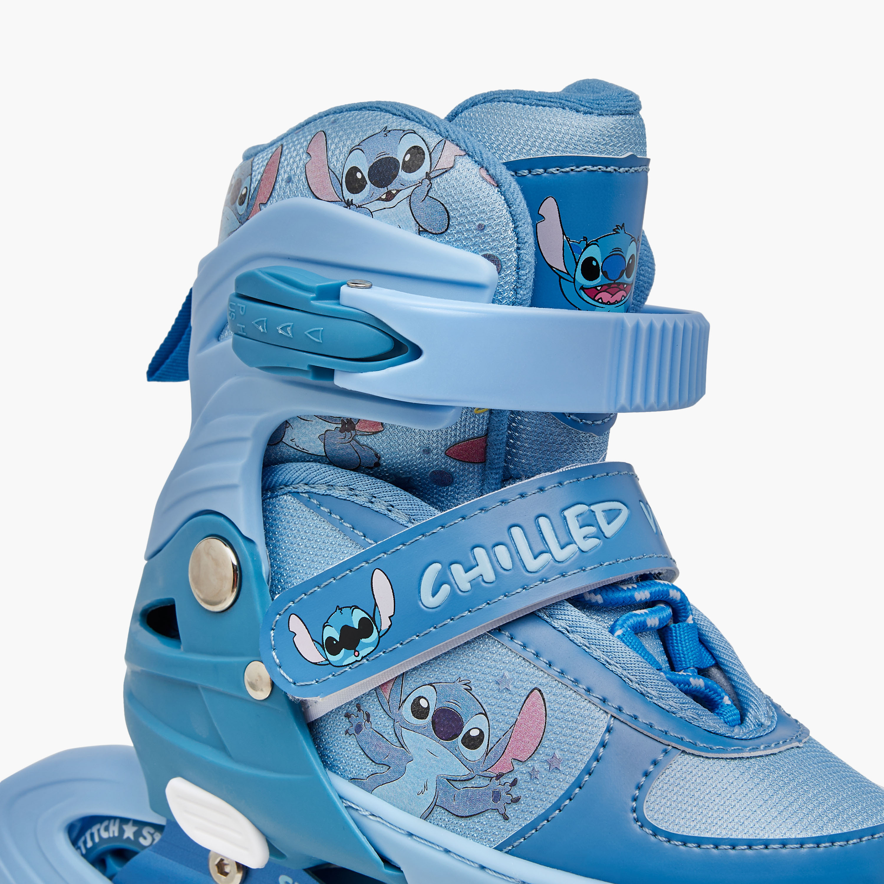 Disney Stitch Print Inline Skates with Helmet and Protection Pads-toys-outdoor-sports-image-18