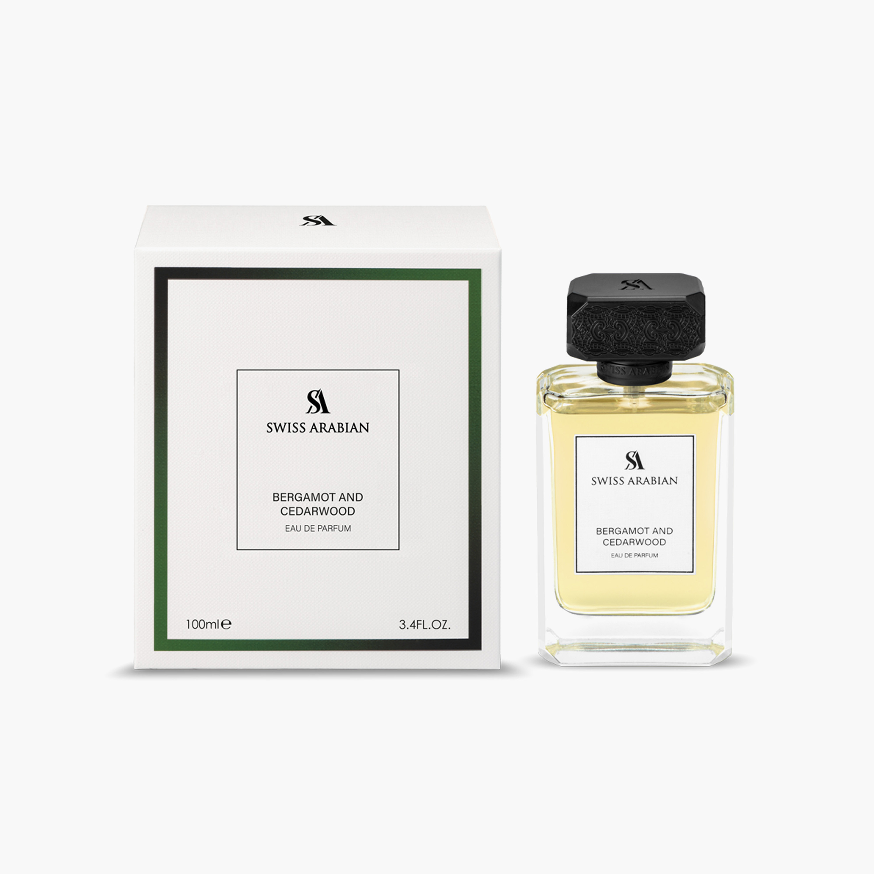Swiss Arabian Bergamot and Cedarwood Eau de Parfum - 100 ml-beautyandpersonalcare-fragrance-unisex-image-2