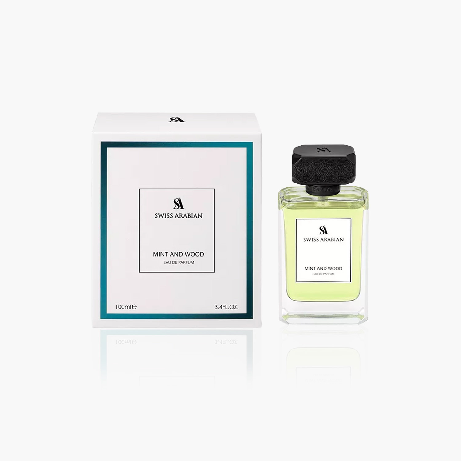 Swiss Arabian Mint Wood Eau de Parfum for Men - 100 ml-beautyandpersonalcare-fragrance-men-image-2