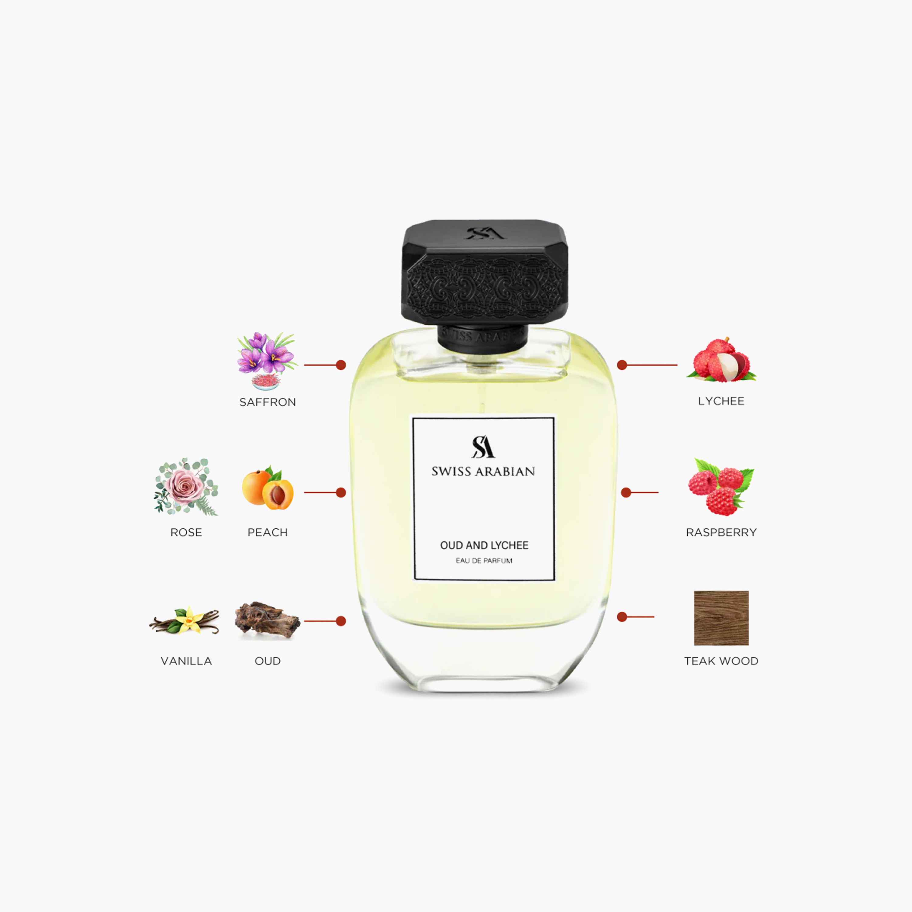 Swiss Arabian Oud and Lychee Eau de Parfum - 100 ml-beautyandpersonalcare-fragrance-unisex-image-3