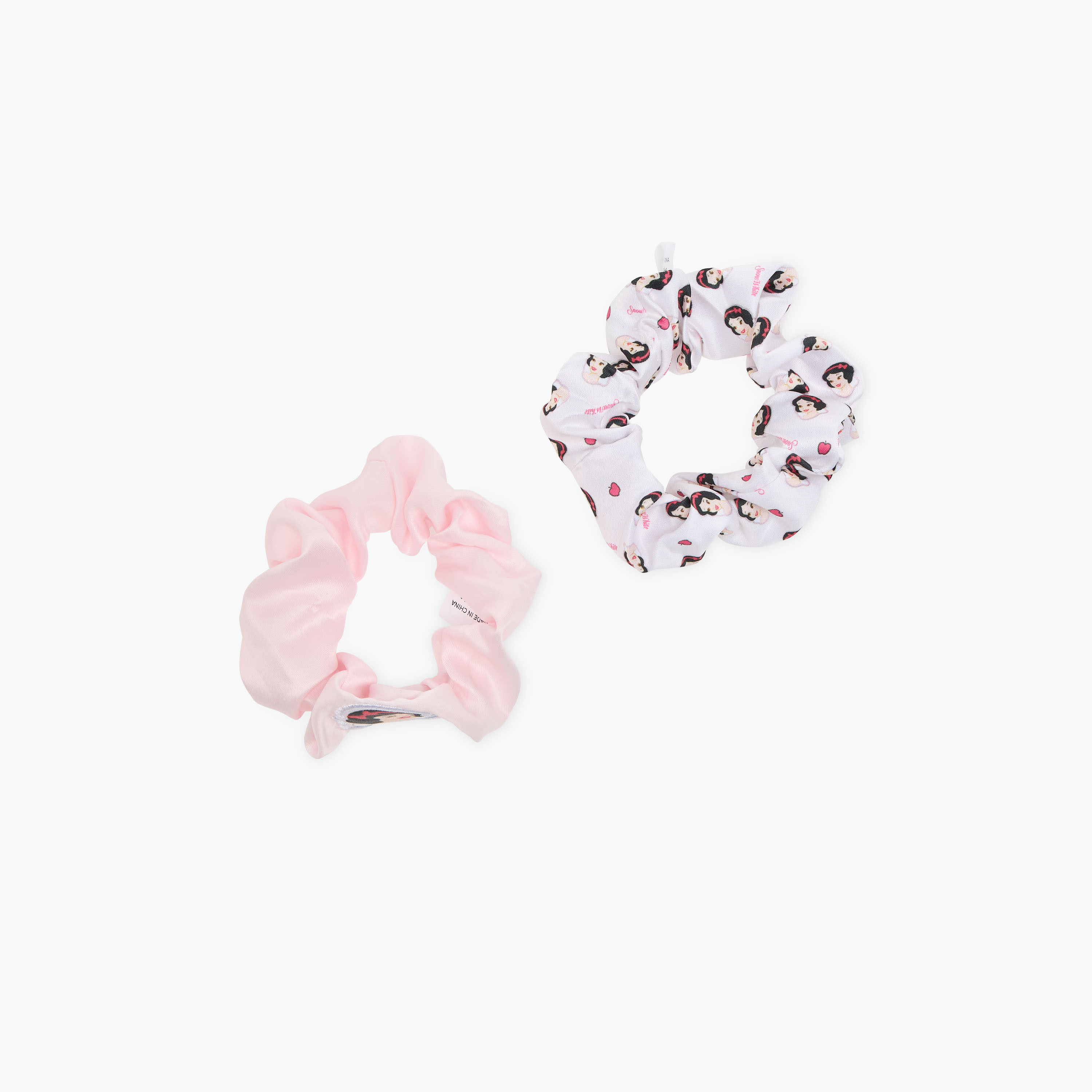 Disney Snow White Printed Scrunchie - Set of 2-girls-accessories-hairaccessories-image-3