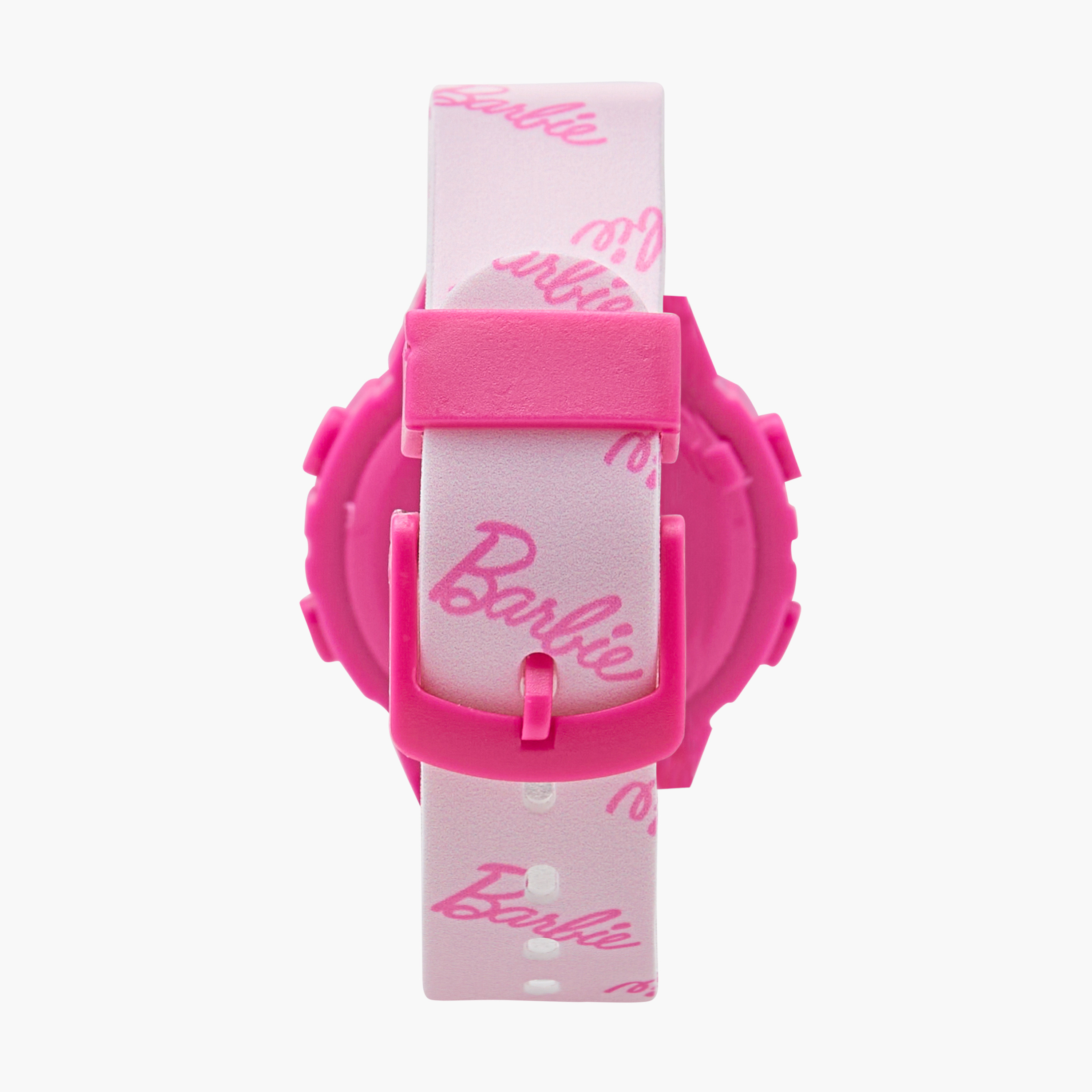 ساعة يد رقمية بتصميم باربي وإبزيم بدبوس إغلاق-girls-accessories-watches-image-3