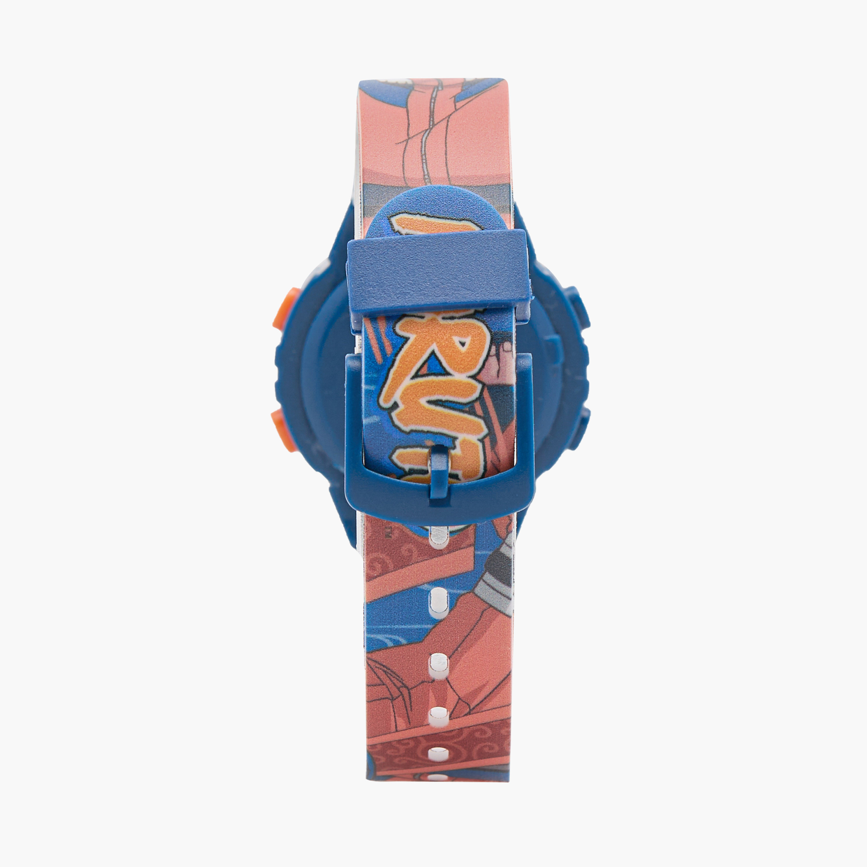Naruto Printed Digital Wristwatch with Pin Buckle Closure-boys-accessories-watches-image-3