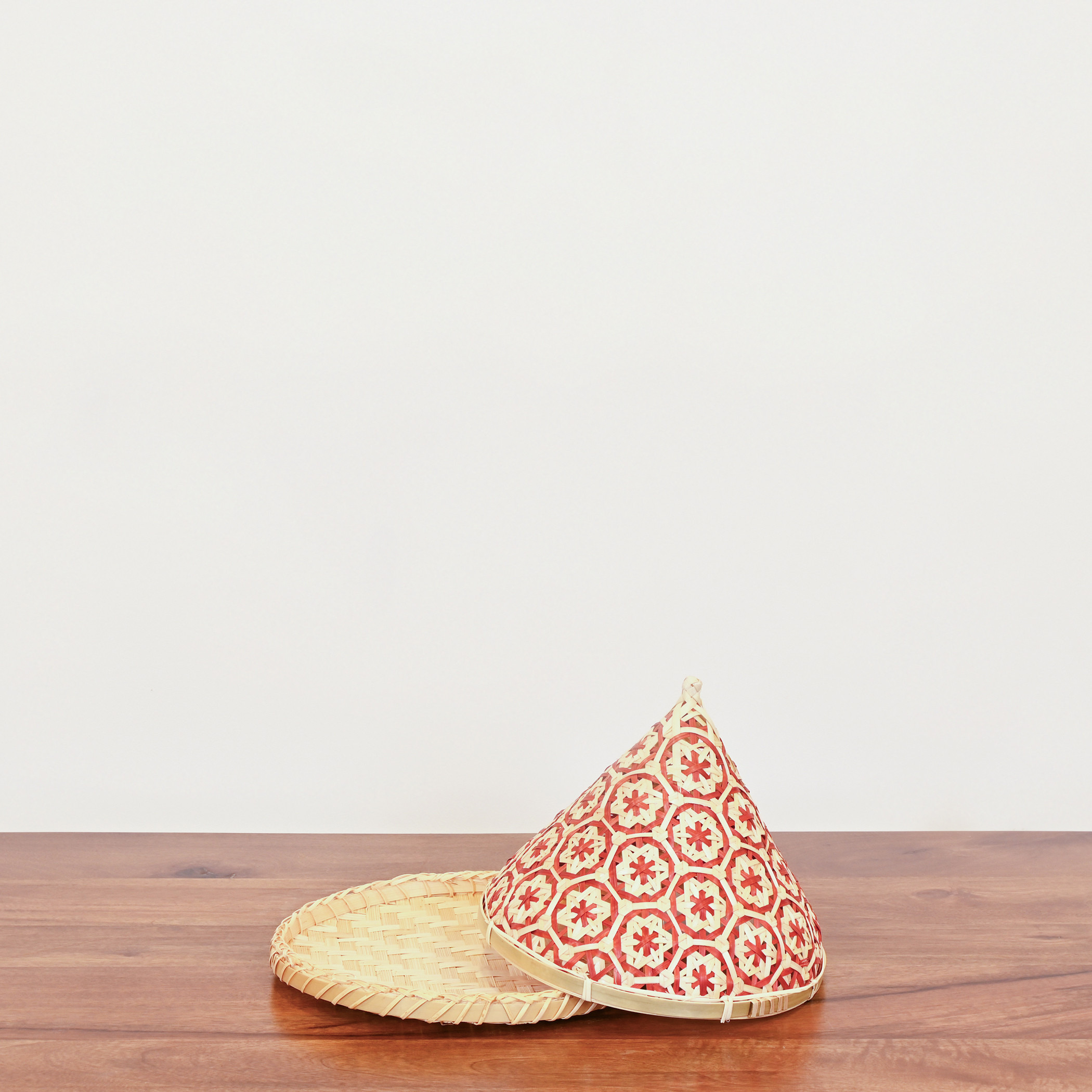 Bamboo Food Cover and Tray Set - 26x20 cms-household-kitchen-foodstorage-containers-image-2