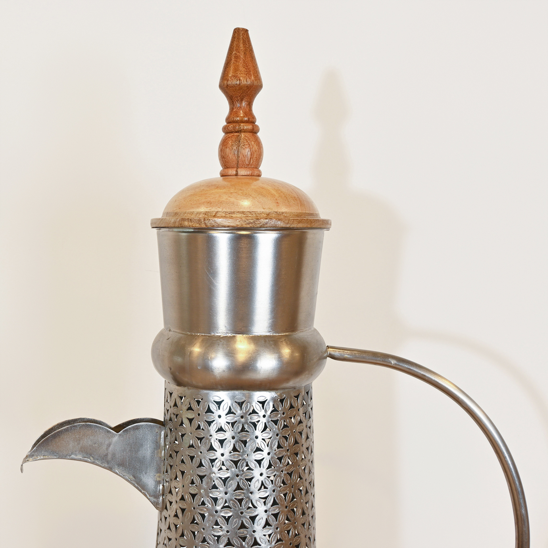 Crafted by Lifestyle Cutwork Detail Candleholder - 179 cms-household-decor-candleholdersandlanterns-image-3