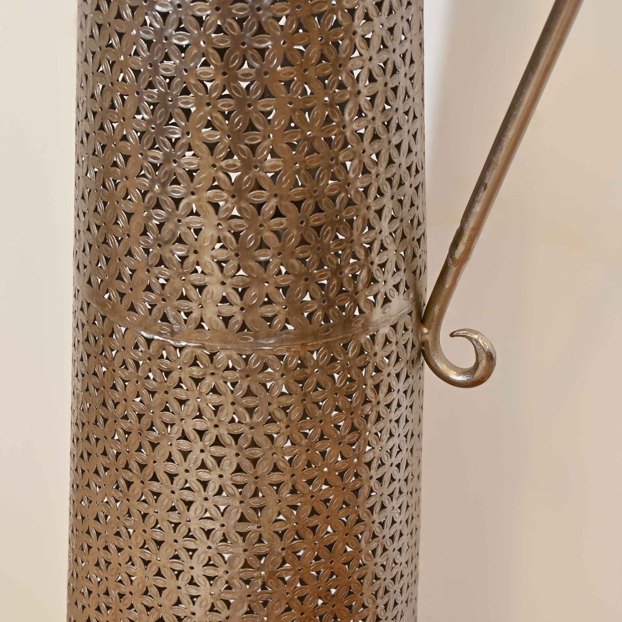 Crafted by Lifestyle Cutwork Detail Candleholder - 179 cms-household-decor-candleholdersandlanterns-image-4