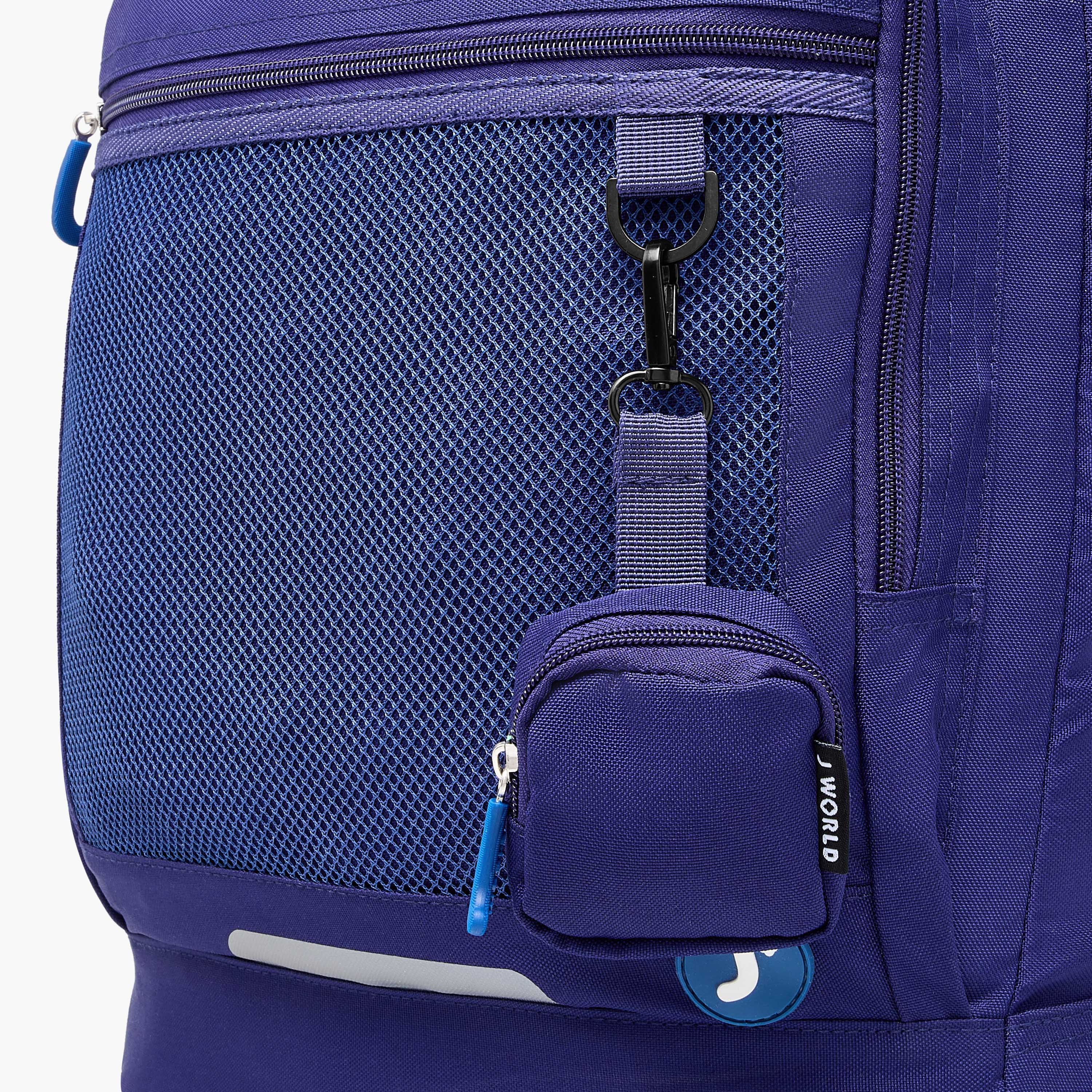 J World Solid Trolley Bag for Boys 8-13 Years with Retractable Handle -school-bagsandbackpacks-trolleybags-image-11