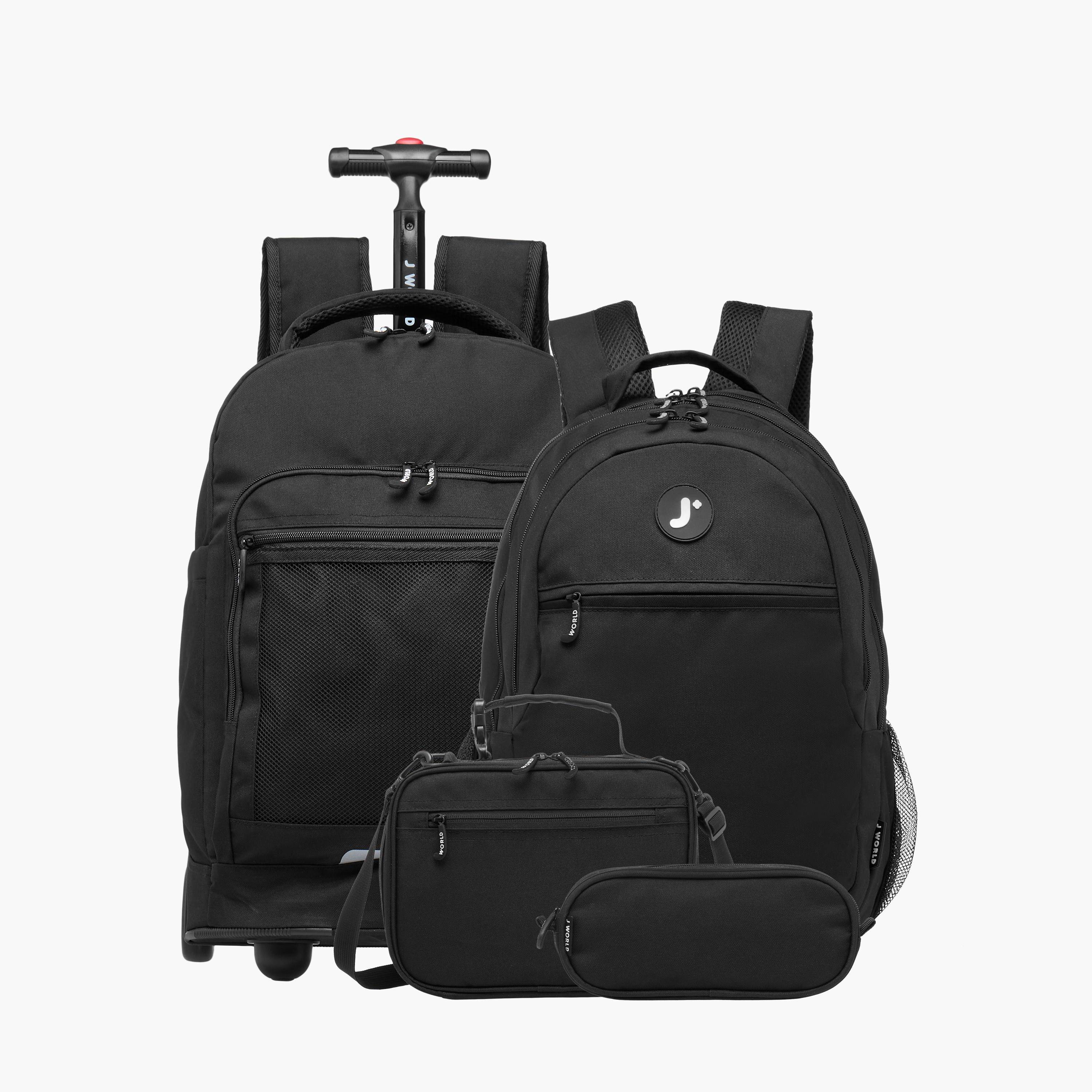 J World Solid Trolley Bag for Boys 8-13 Years with Retractable Handle -school-bagsandbackpacks-trolleybags-image-16