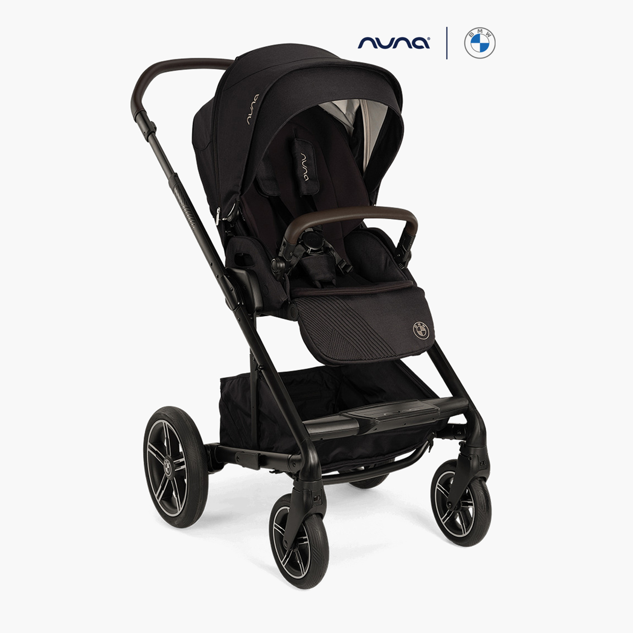 Nuna Mixx Next BMW Full Size Stroller with Aluminium Frame and Wheel Lock-baby-gear-strollersandprams-strollers-image-1