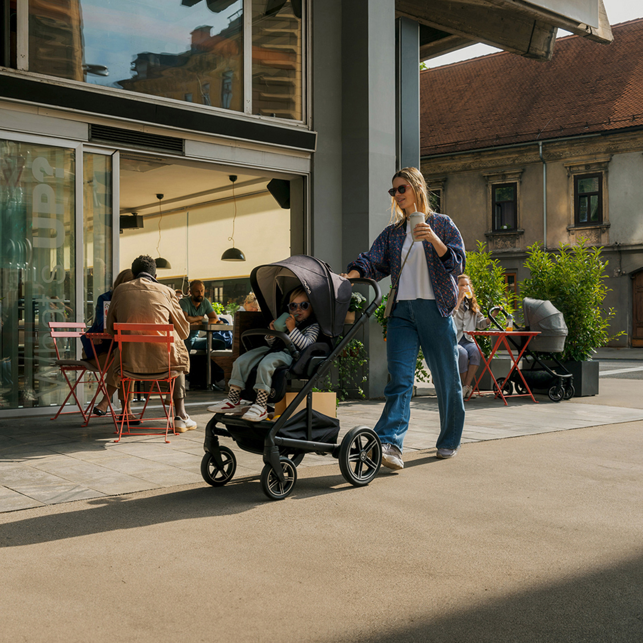 Nuna Mixx Next BMW Full Size Stroller with Aluminium Frame and Wheel Lock-baby-gear-strollersandprams-strollers-image-2