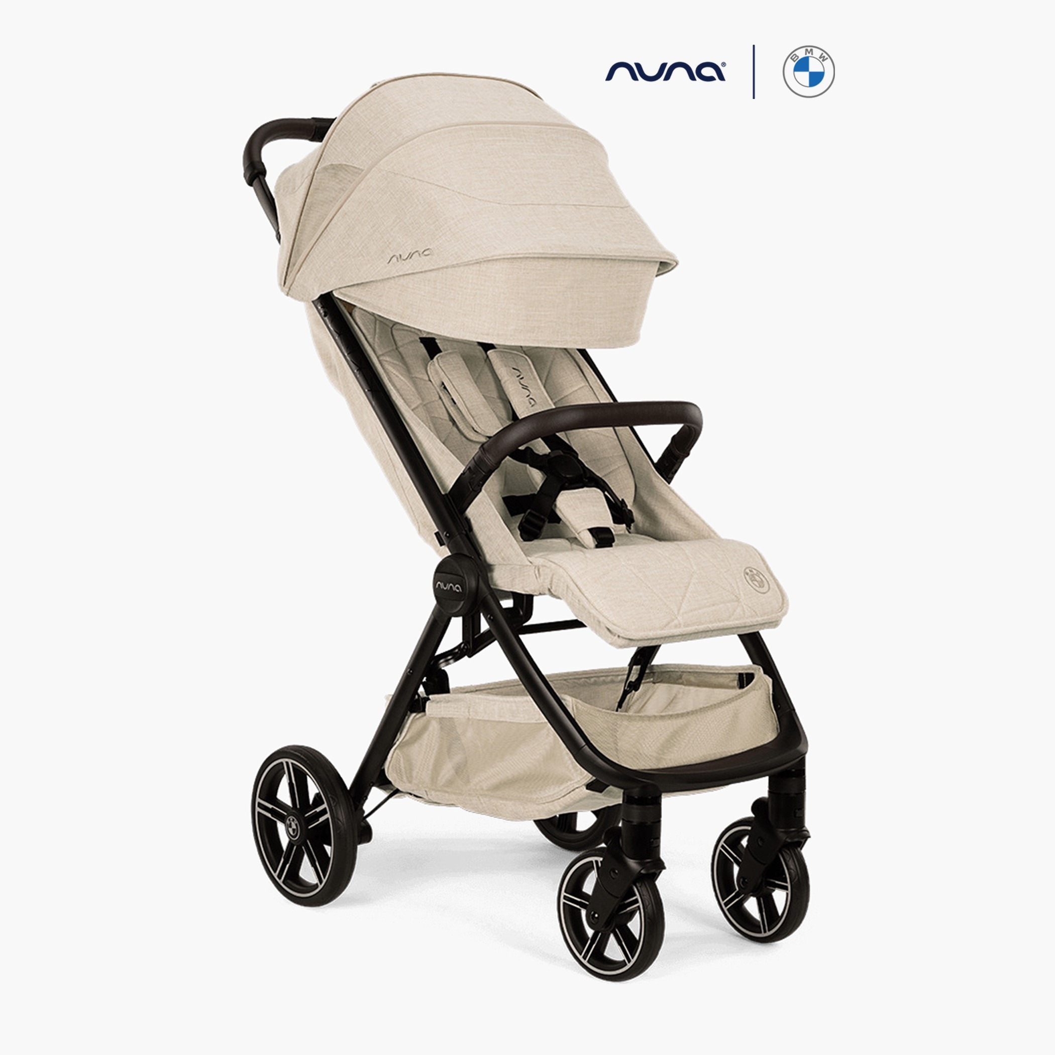 Nuna LX BMW Mica Travel Stroller with Push Button Folding System, Aluminium Frame and Wheel Lock-baby-gear-strollersandprams-strollers-image-1