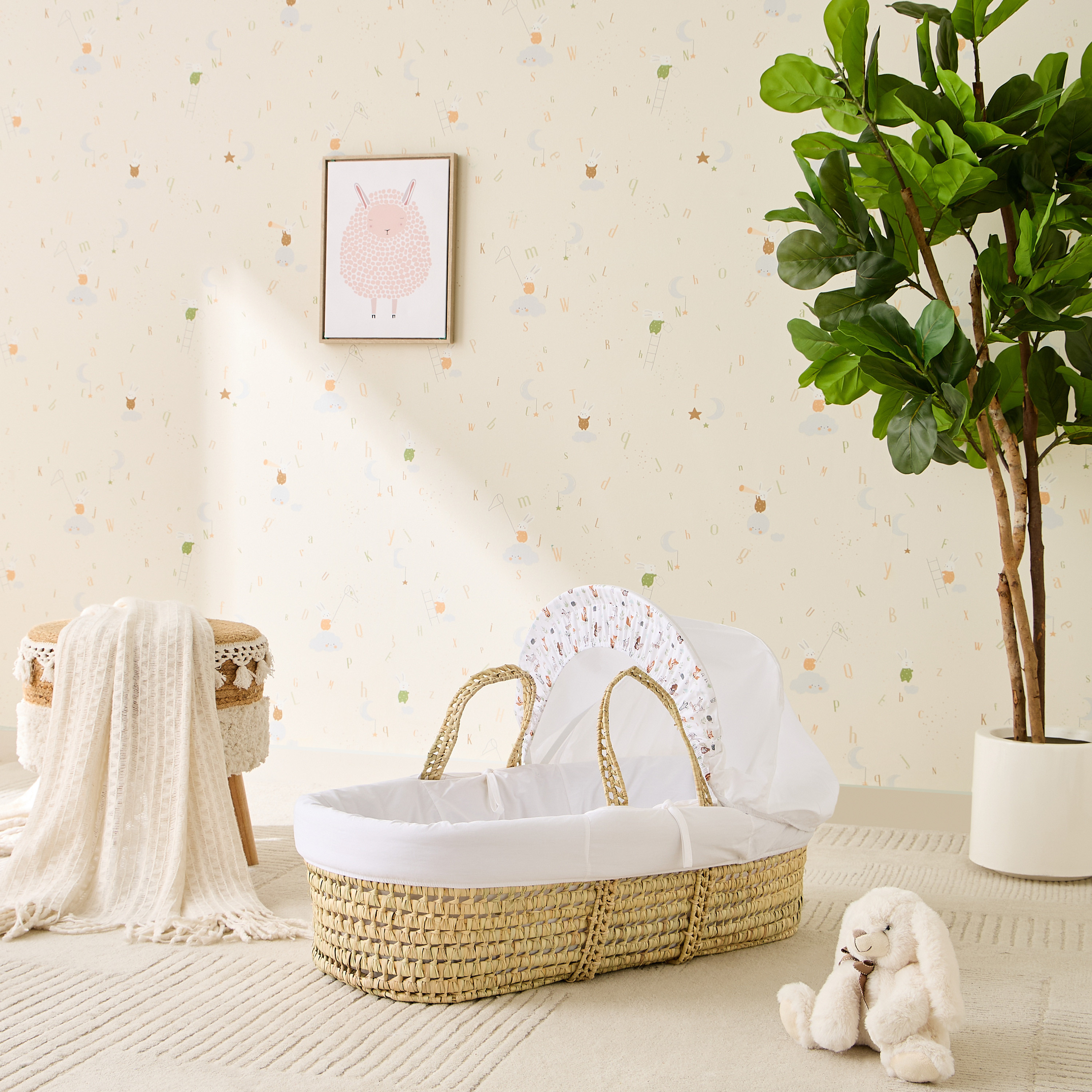سلة موسى مع مظلة من جونيورز-baby-nursery-furniture-mosesbaskets-image-10