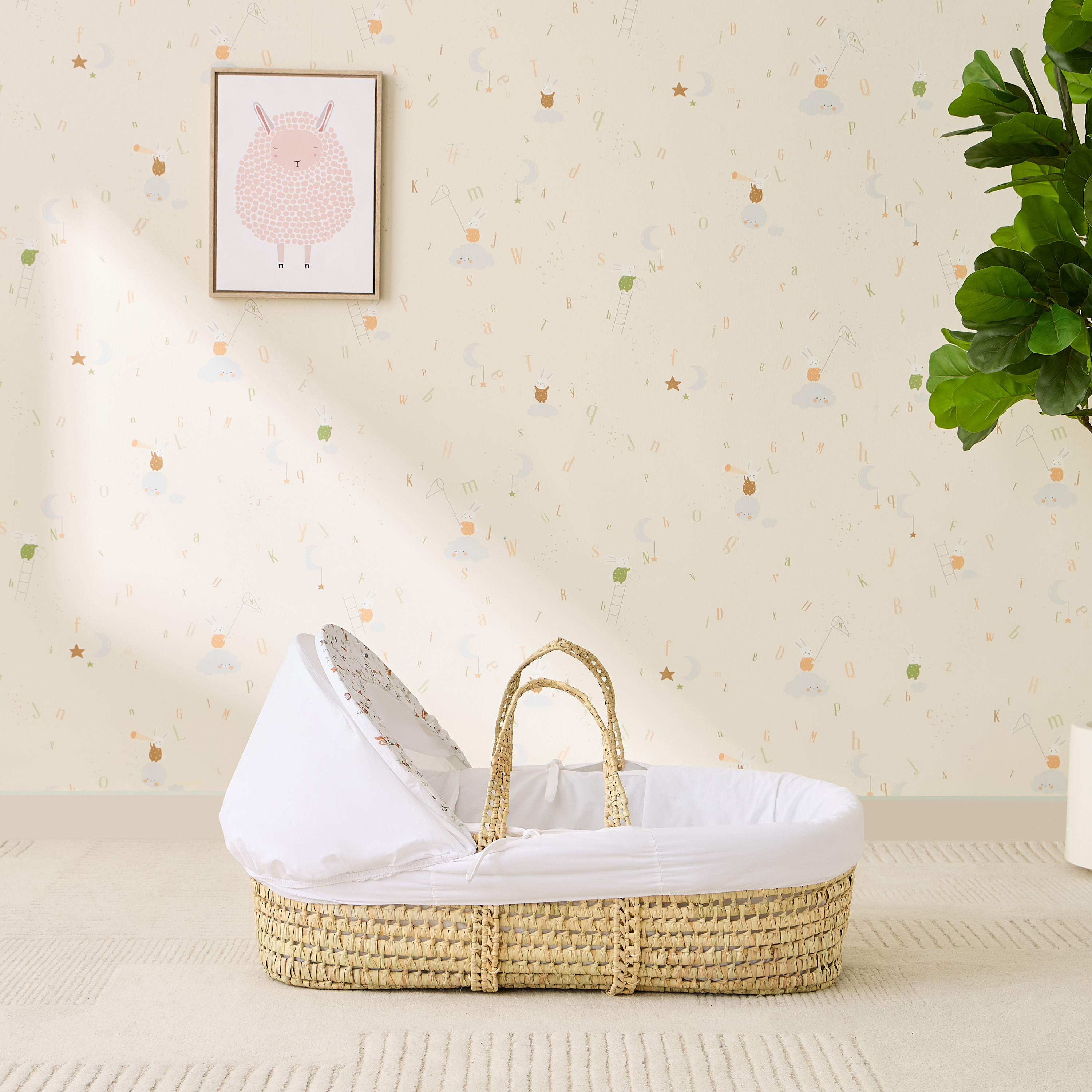 سلة موسى مع مظلة من جونيورز-baby-nursery-furniture-mosesbaskets-image-7