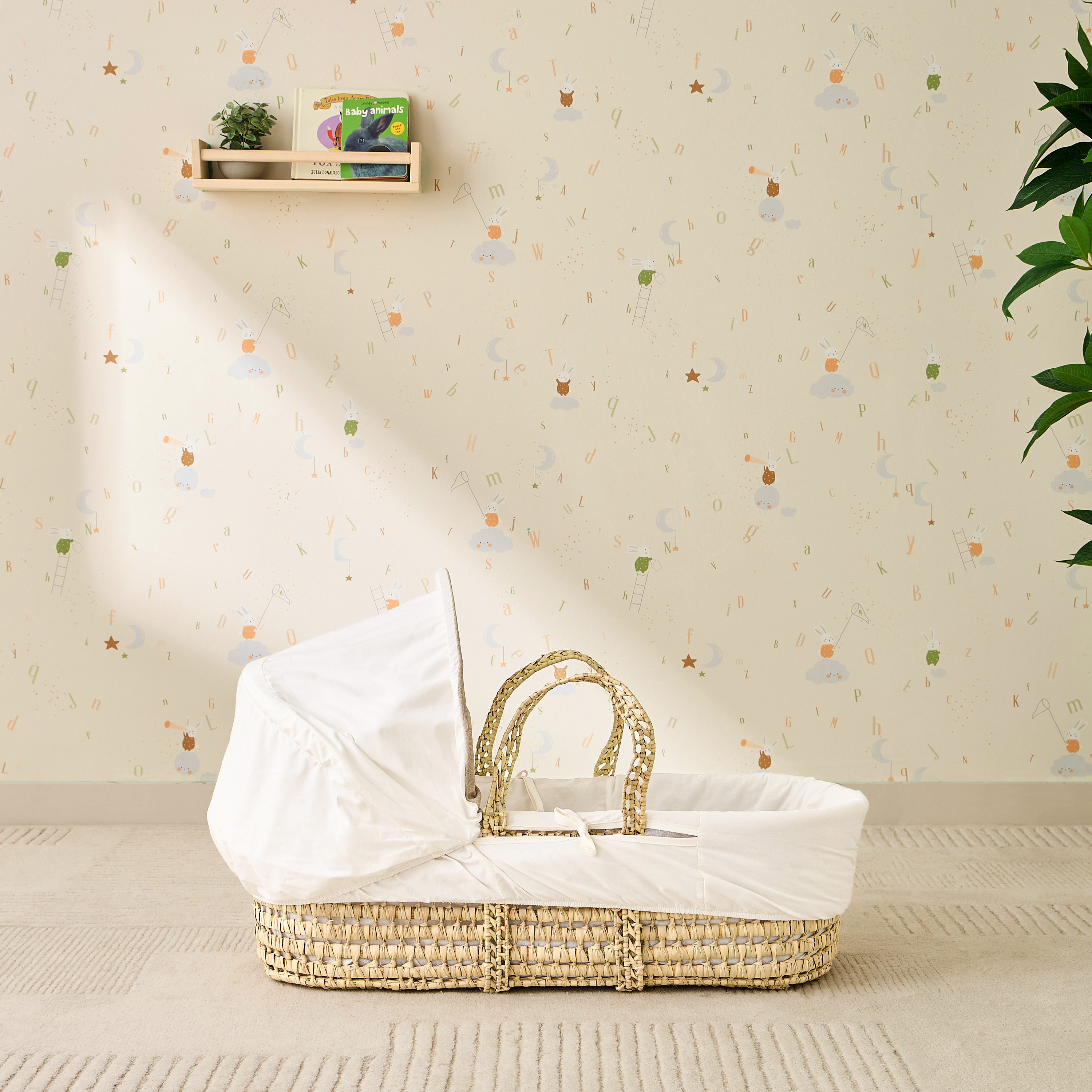 سلة موسى مع مظلة من جونيورز-baby-nursery-furniture-mosesbaskets-image-3