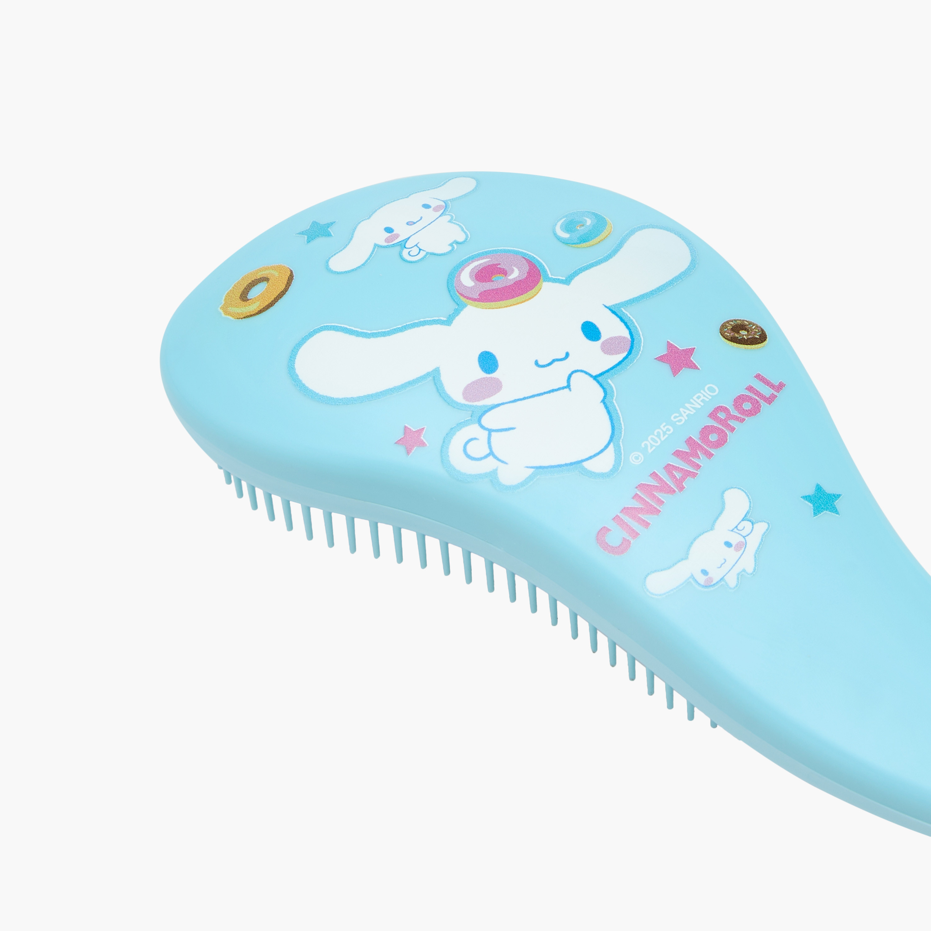 Hello Kitty Cinnamoroll Print Paddle Hairbrush-girls-accessories-hairaccessories-image-4