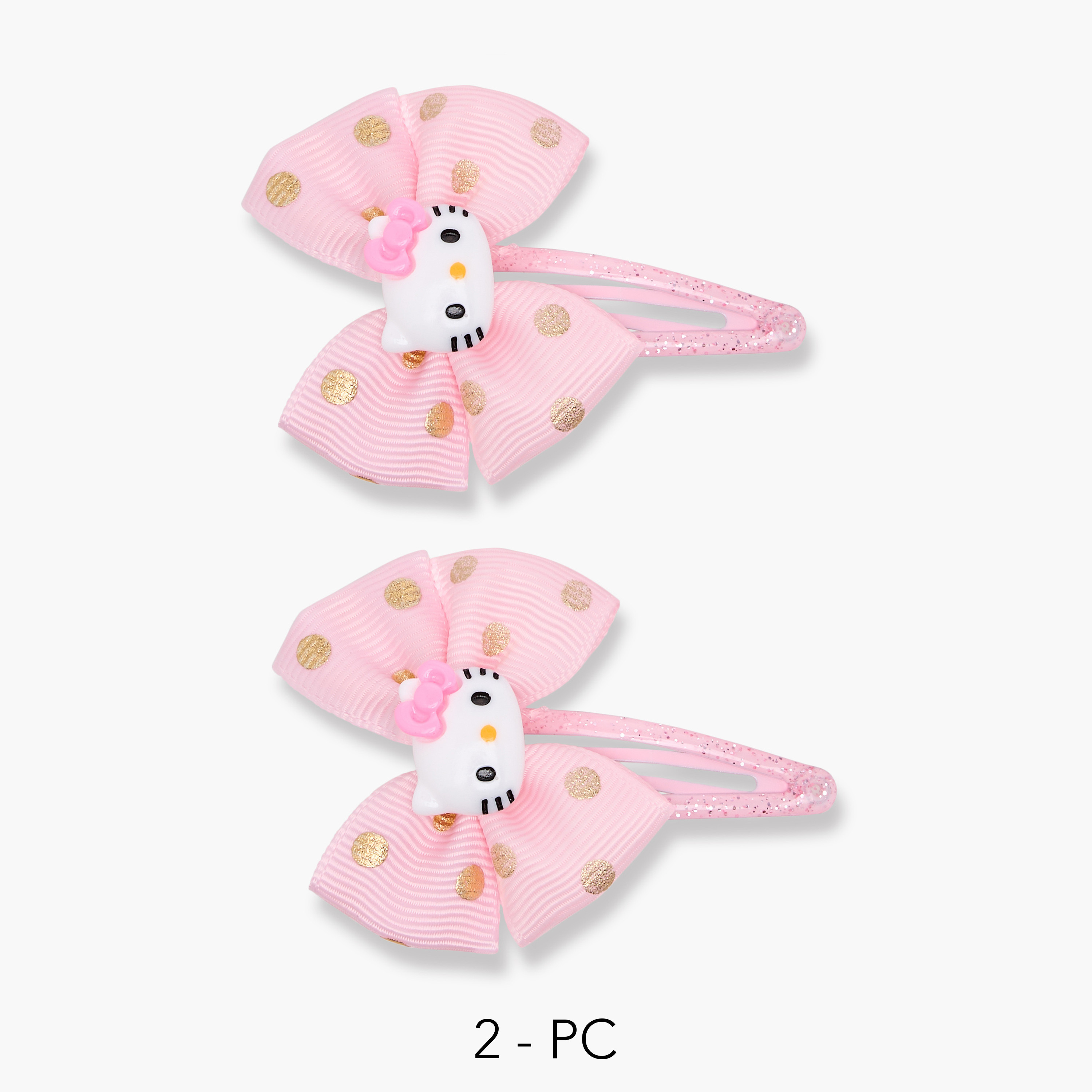 Sanrio Hello Kitty Applique Hair Clip - Set of 2-girls-accessories-hairaccessories-image-1