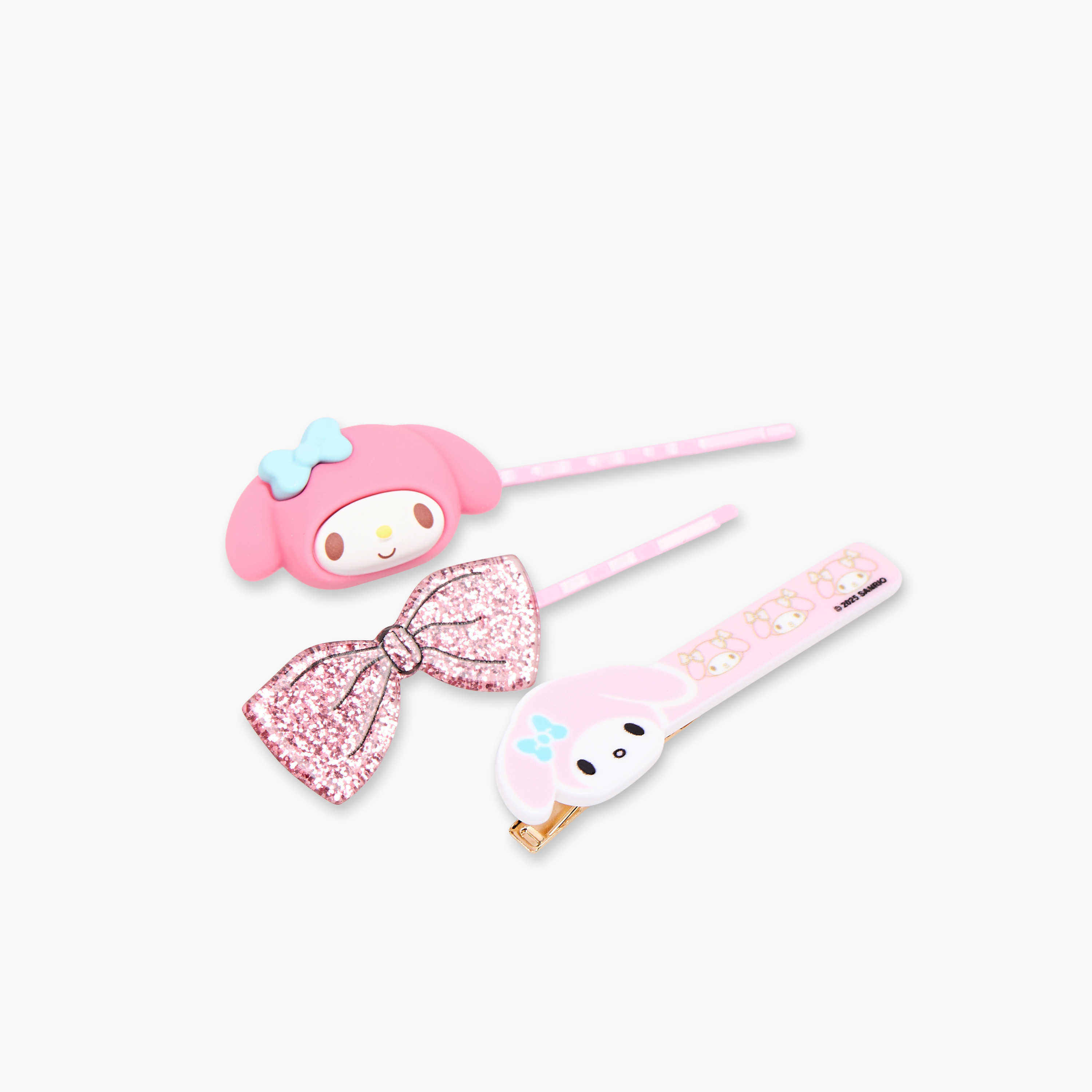 مشابك شعر مزينة من هالو كيتي - طقم من 3 قطع-girls-accessories-hairaccessories-image-4
