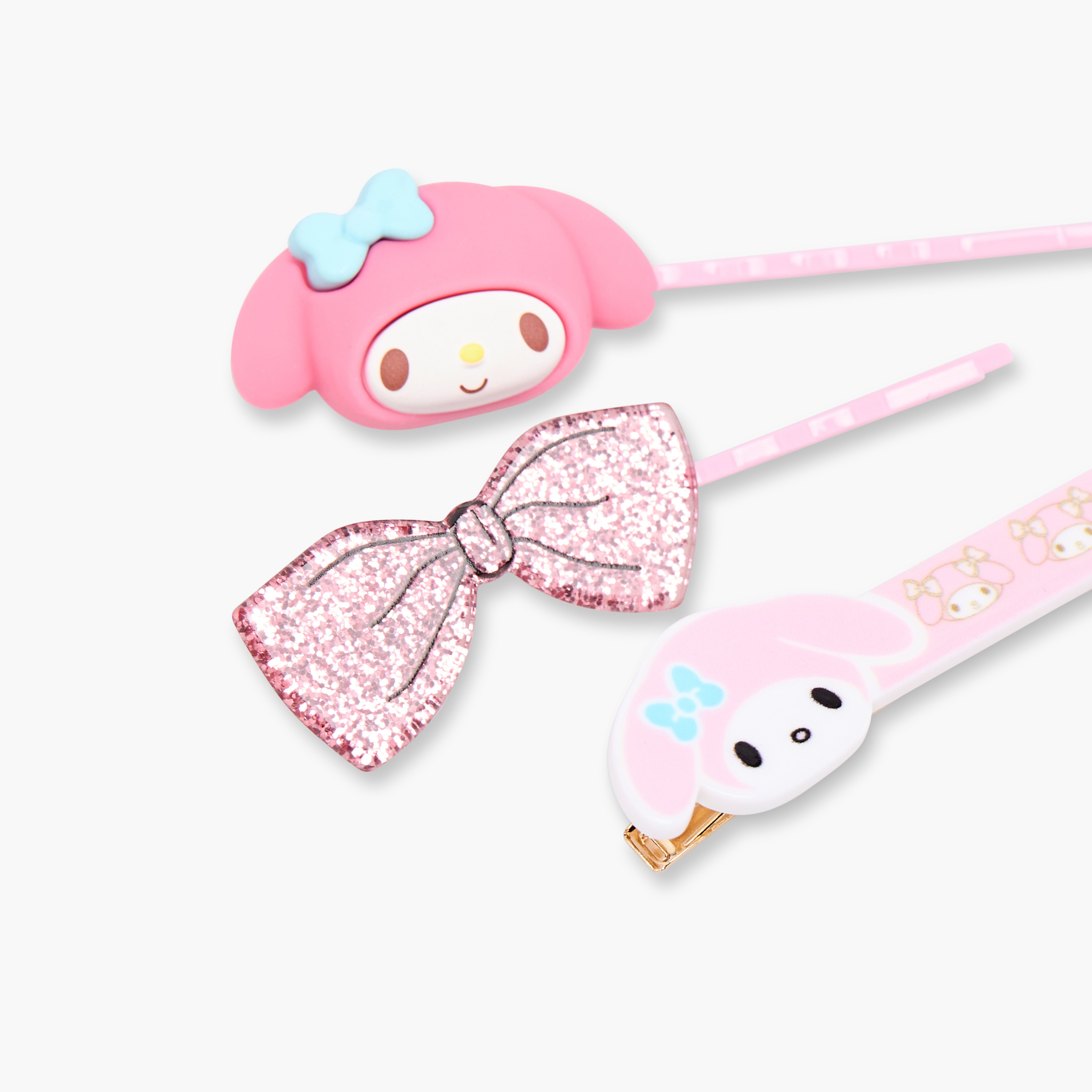 مشابك شعر مزينة من هالو كيتي - طقم من 3 قطع-girls-accessories-hairaccessories-image-5