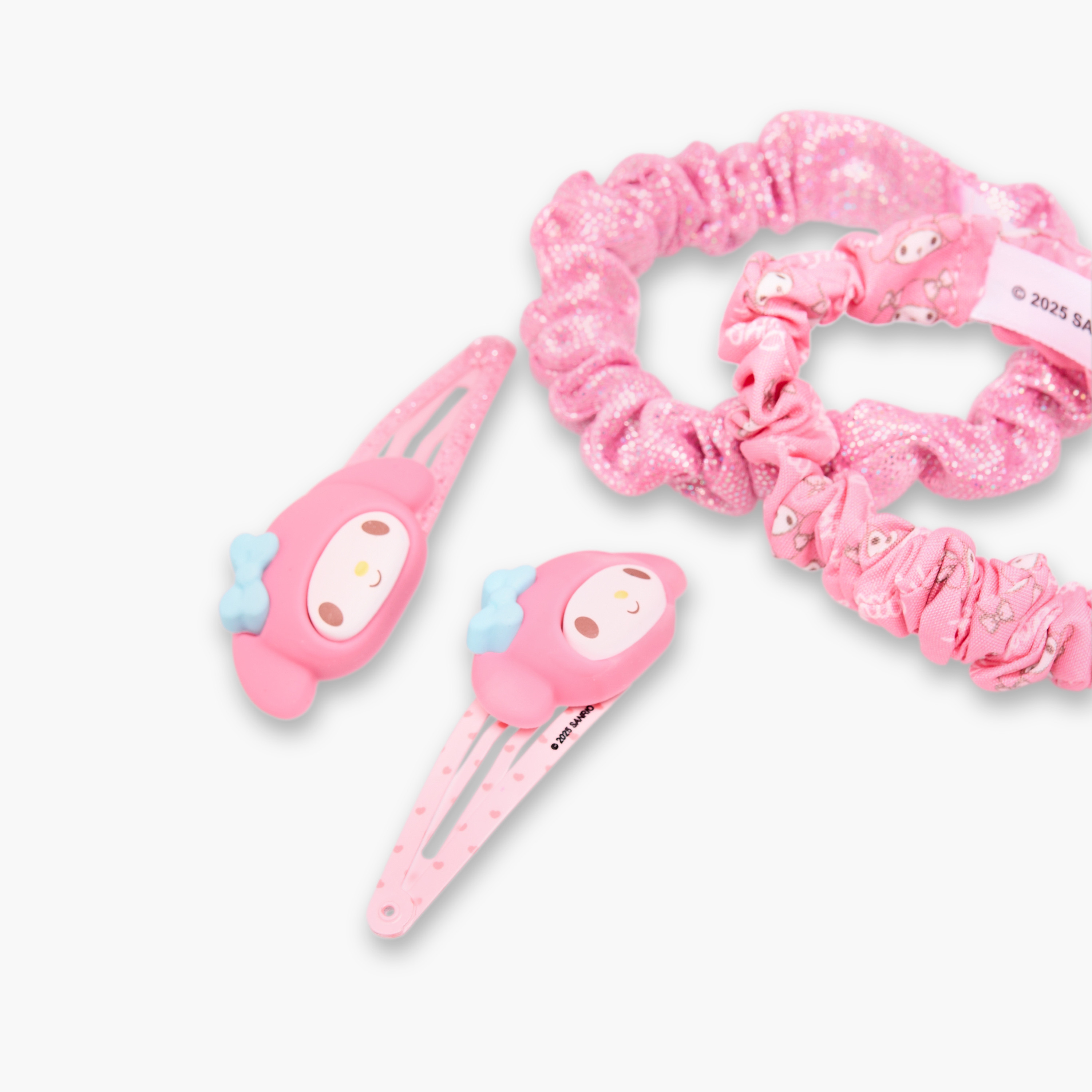 طقم ربطات ومشابك شعر 8 قطع ماي ميلودي من هالو كيتي-girls-accessories-hairaccessories-image-7