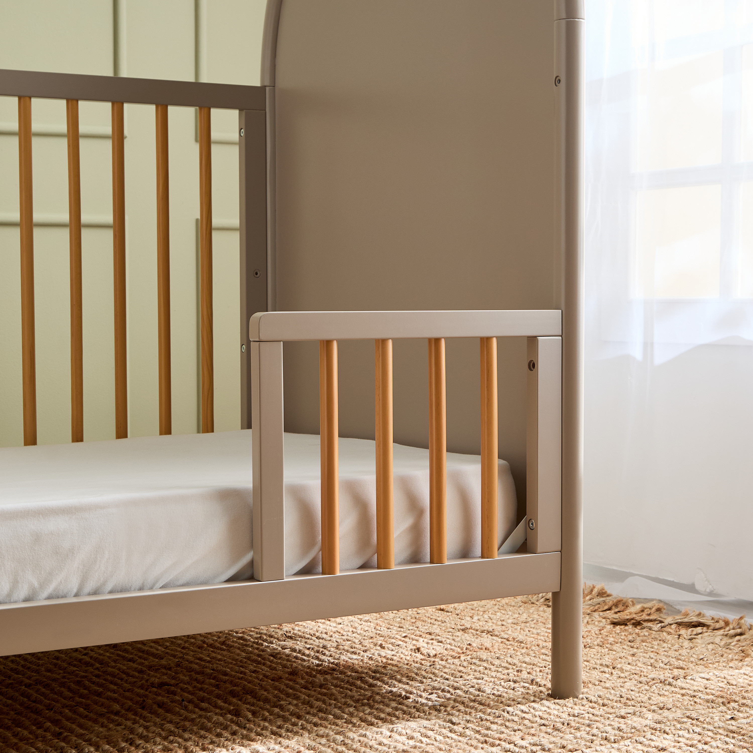 Giggles Avery Crib with Convertible Design and Adjustable Height (Up to 6 years)-baby-nursery-furniture-cribsandbeds-babycribs-image-10