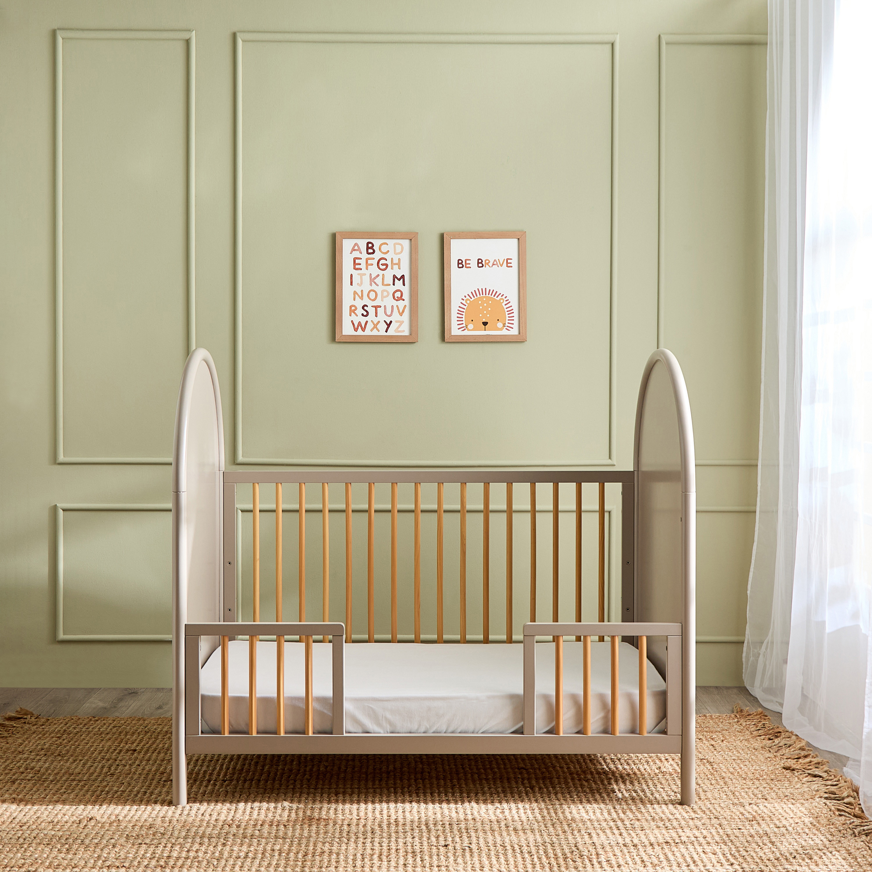 Giggles Avery Crib with Convertible Design and Adjustable Height (Up to 6 years)-baby-nursery-furniture-cribsandbeds-babycribs-image-9