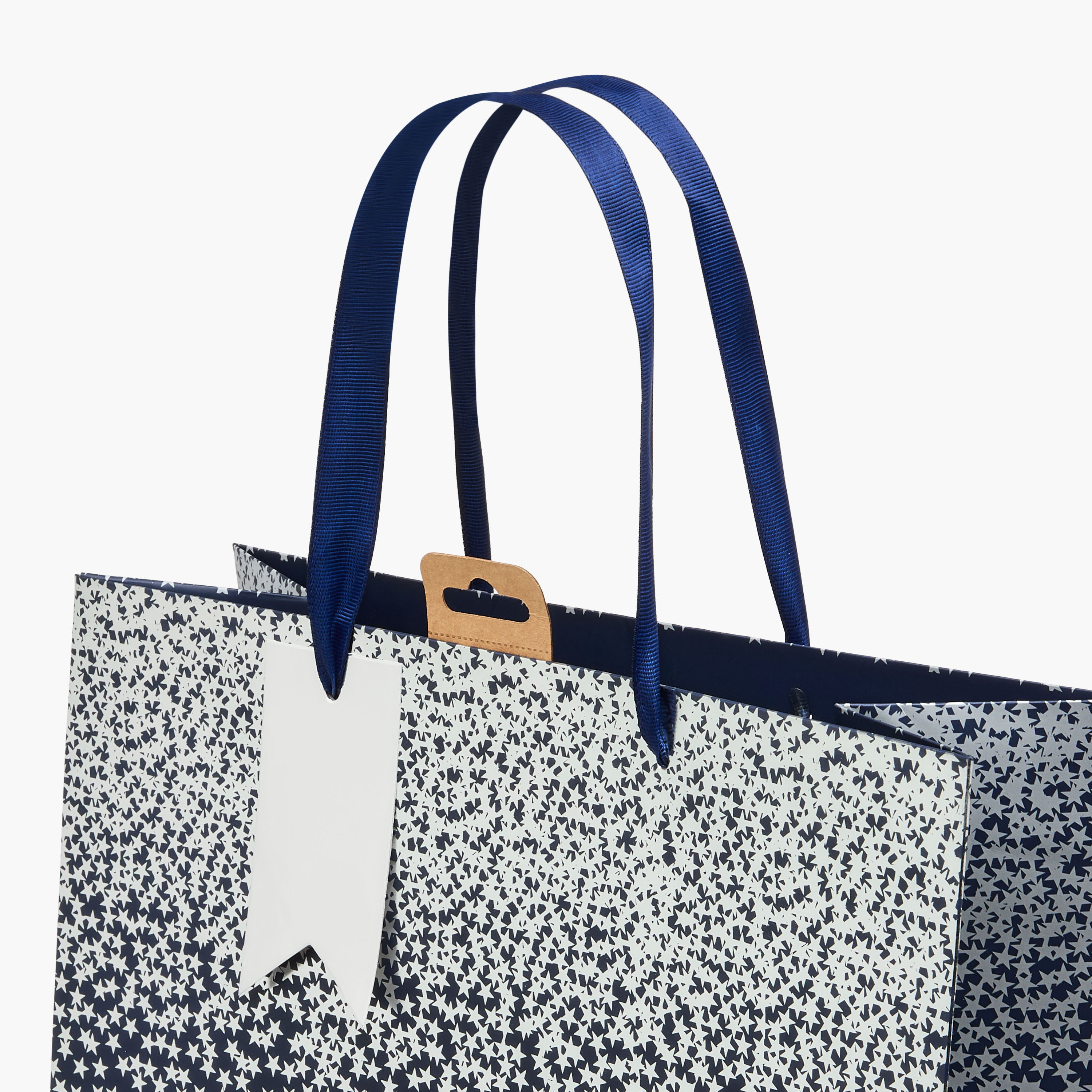 Eurowrap Star Print Gift Bag - 15x33x46 cms-household-giftingaccessories-giftings-image-3
