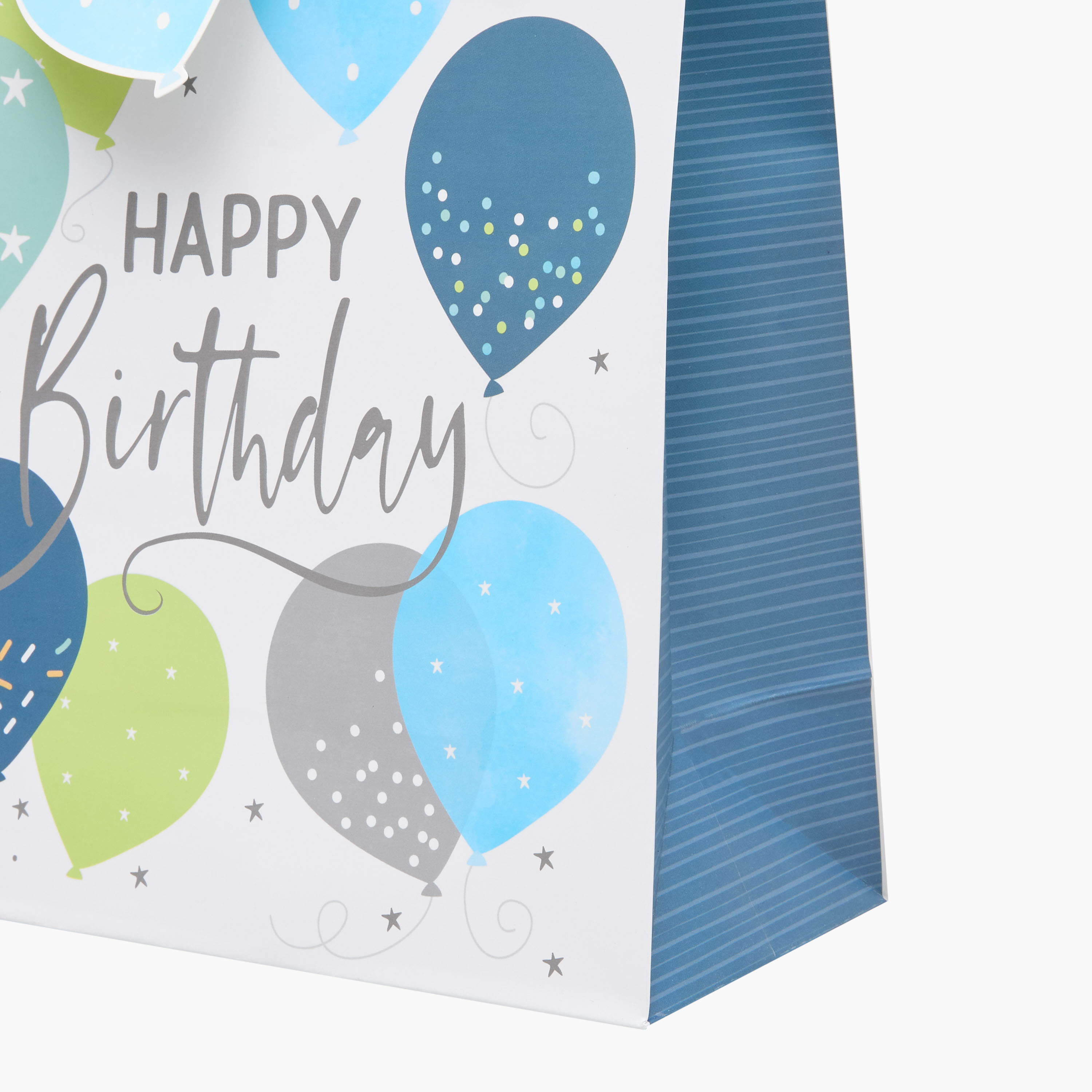 Eurowrap Balloon Print Gift Bag - 10x22x25 cms-household-giftingaccessories-giftings-image-4