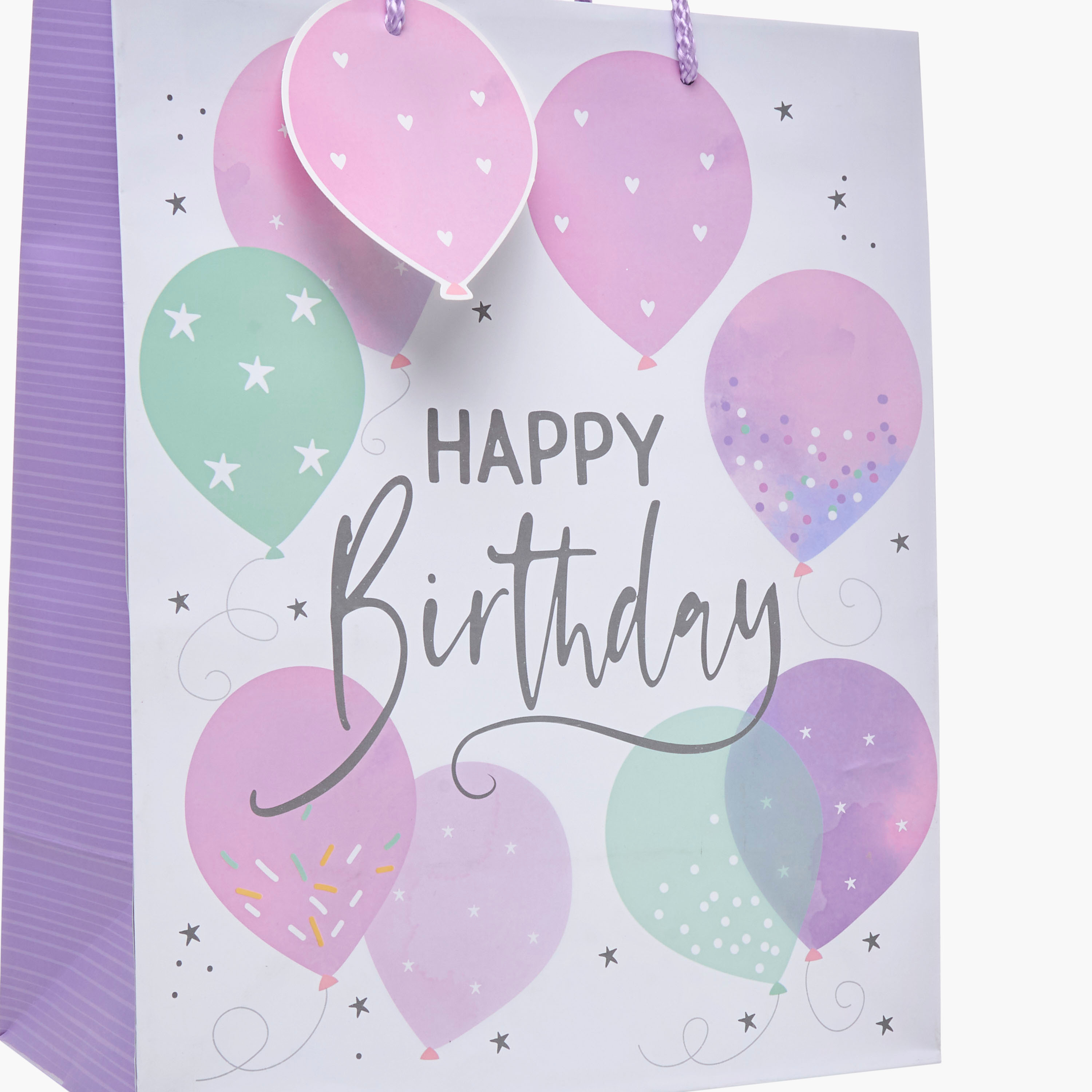 Eurowrap Birthday Print Gift Bag - Large-household-giftingaccessories-giftings-image-3
