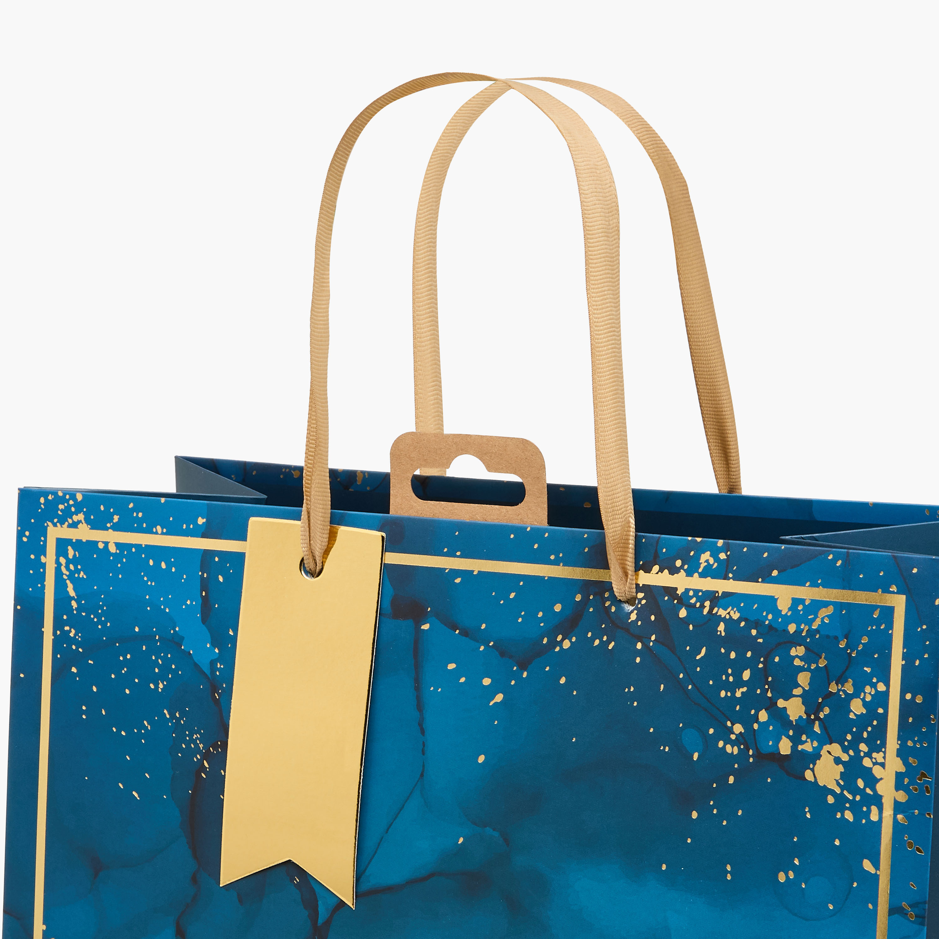 Eurowrap Marble Print Gift Bag - 27x0.4x33 cms-household-giftingaccessories-giftings-image-3