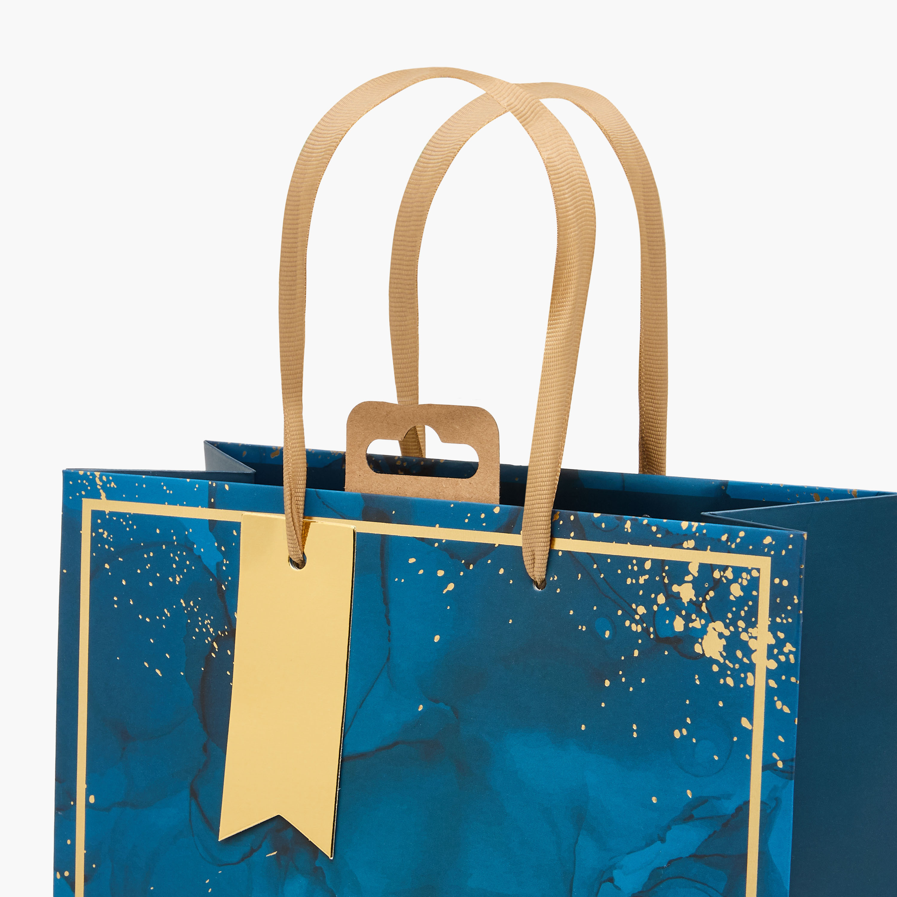 Eurowrap Marble Print Gift Bag - 22x0.4x25 cms-household-giftingaccessories-giftings-image-3